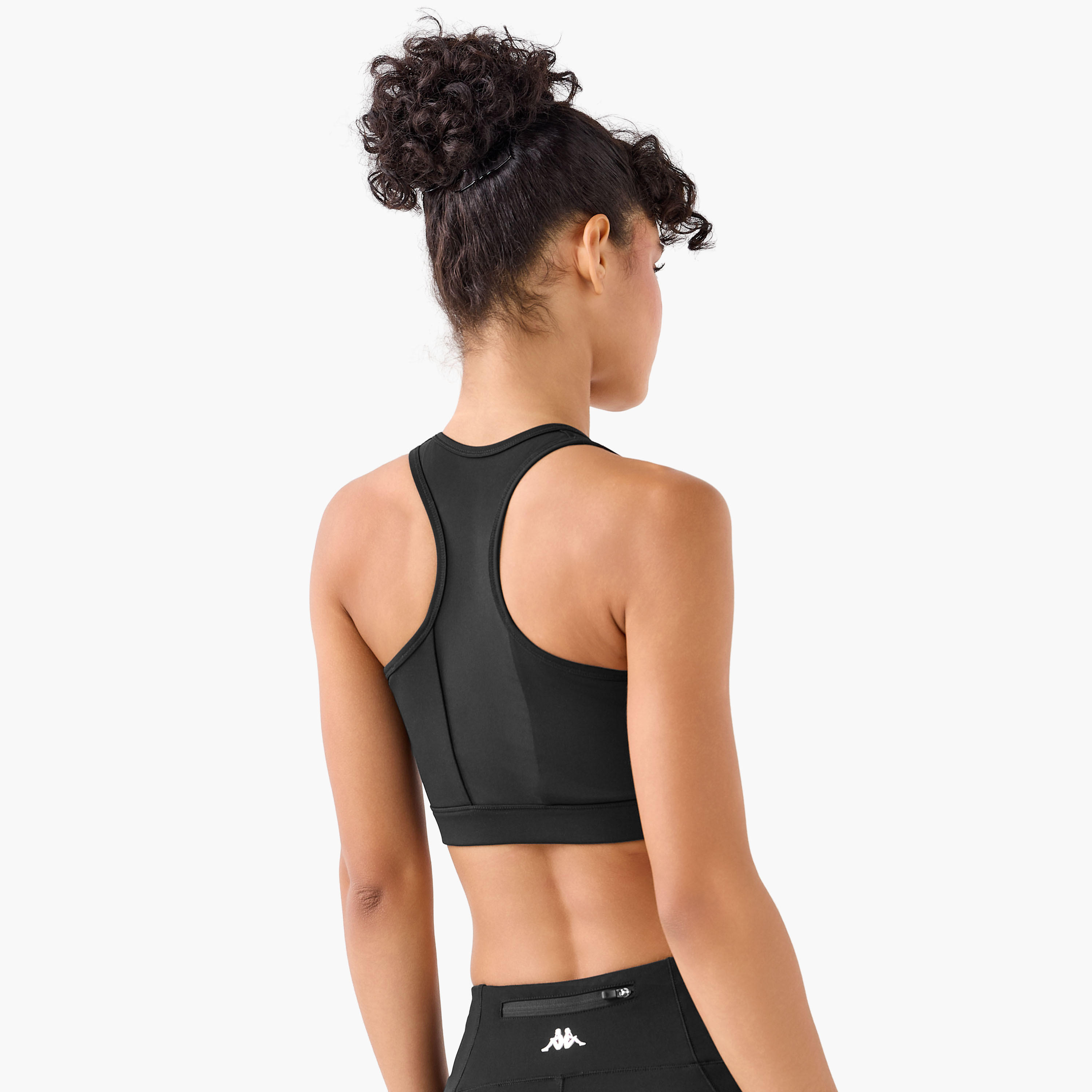 Kappa 2-Way Stretch Sports Bra with Zip Closure-women-clothing-lingerie-bras-image-4