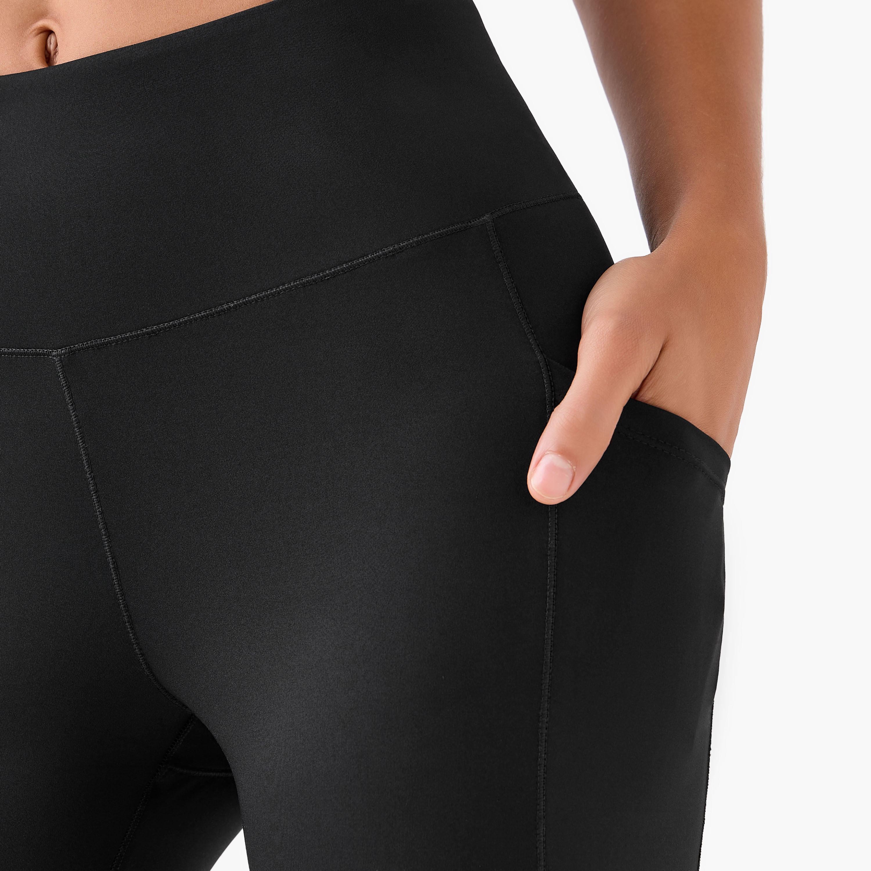 Kappa Women Side Pocket Leggings-women-clothing-bottoms-leggings-image-4