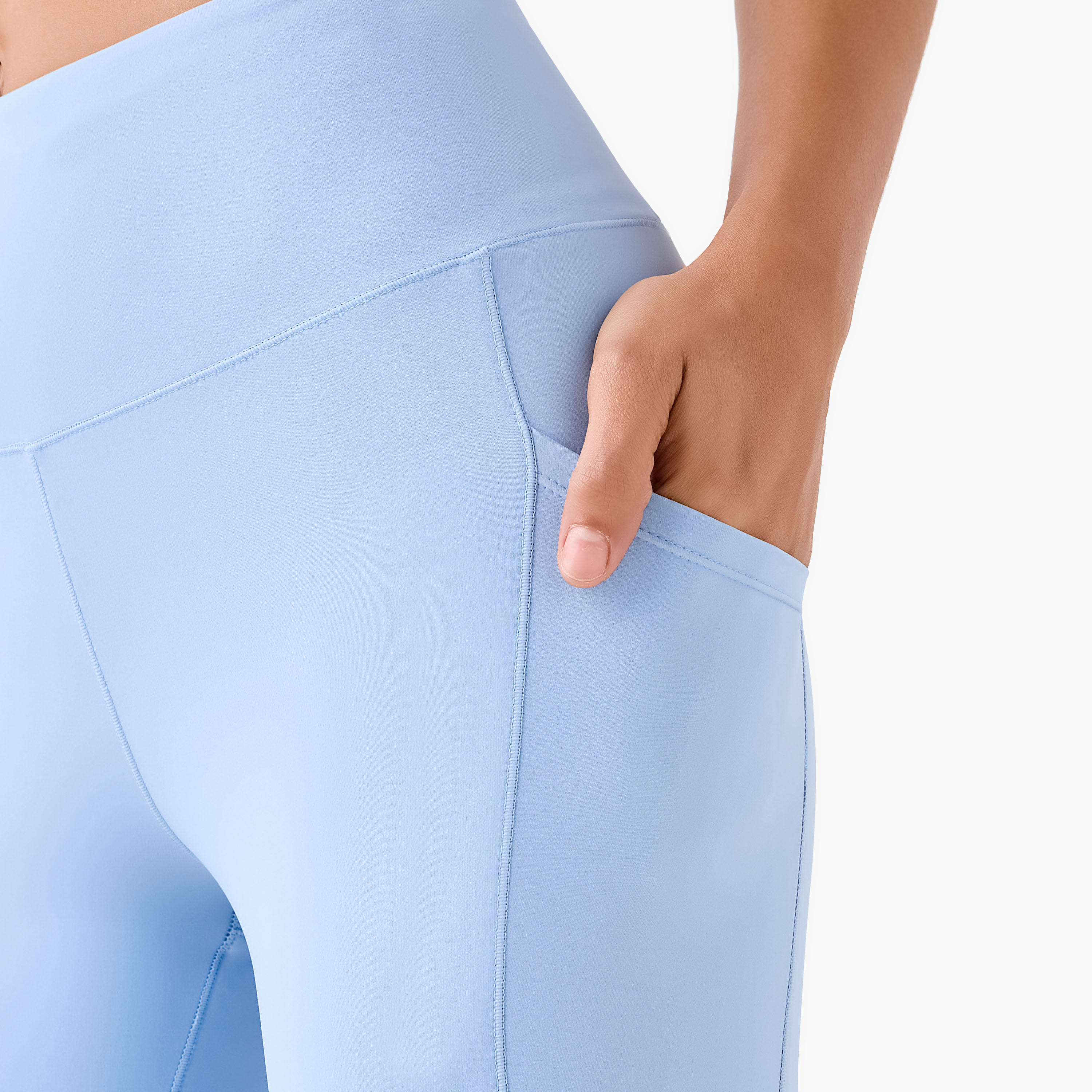 ينطلون ليقنز بجيب جانبي للنساء من كابا-women-clothing-bottoms-leggings-image-4