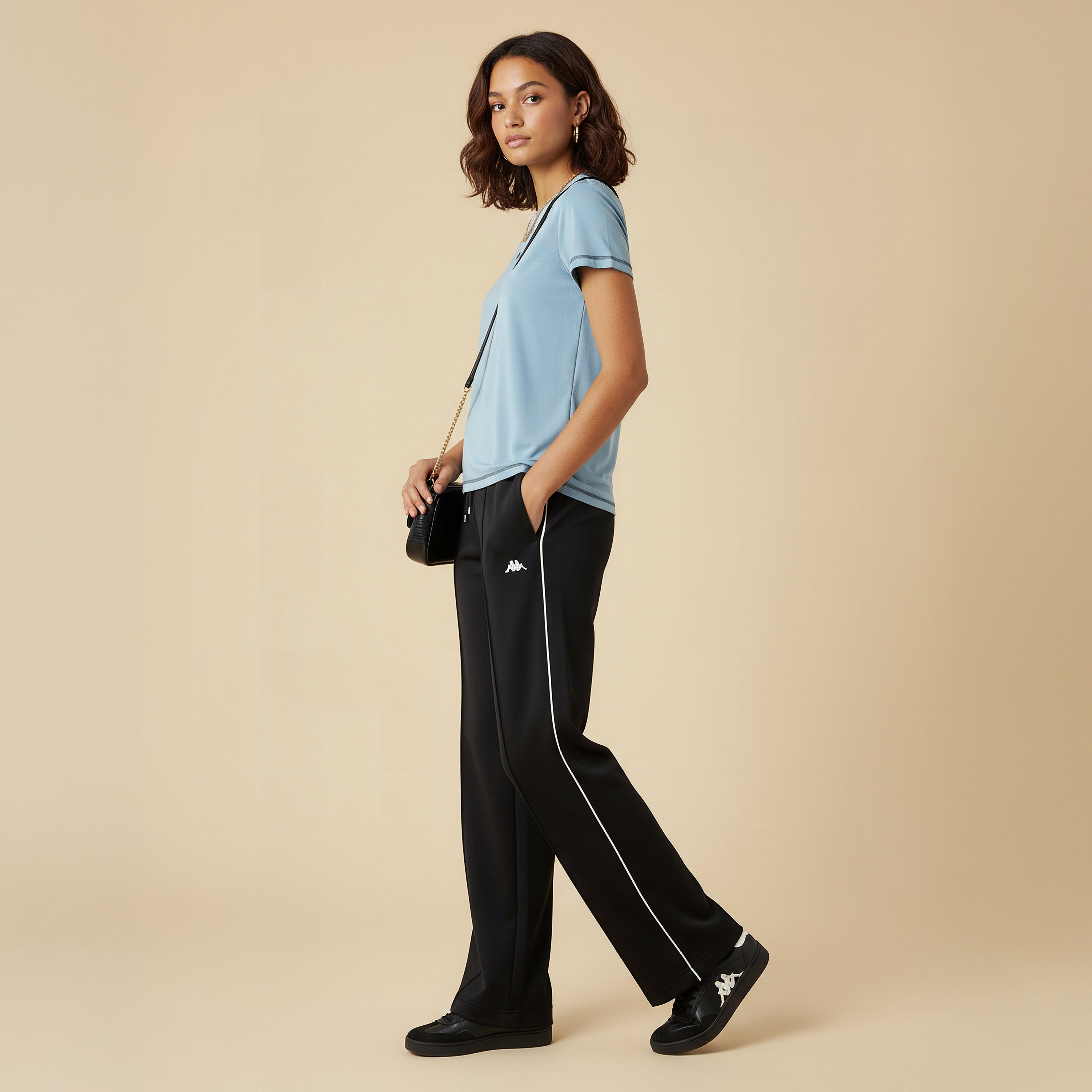 Kappa Women Soft Touch Stretchable T-shirt-women-clothing-tshirts-image-2