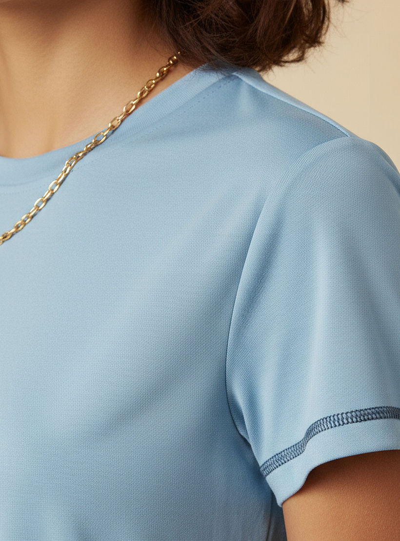 Kappa Women Soft Touch Stretchable T-shirt-women-clothing-tshirts-image-4