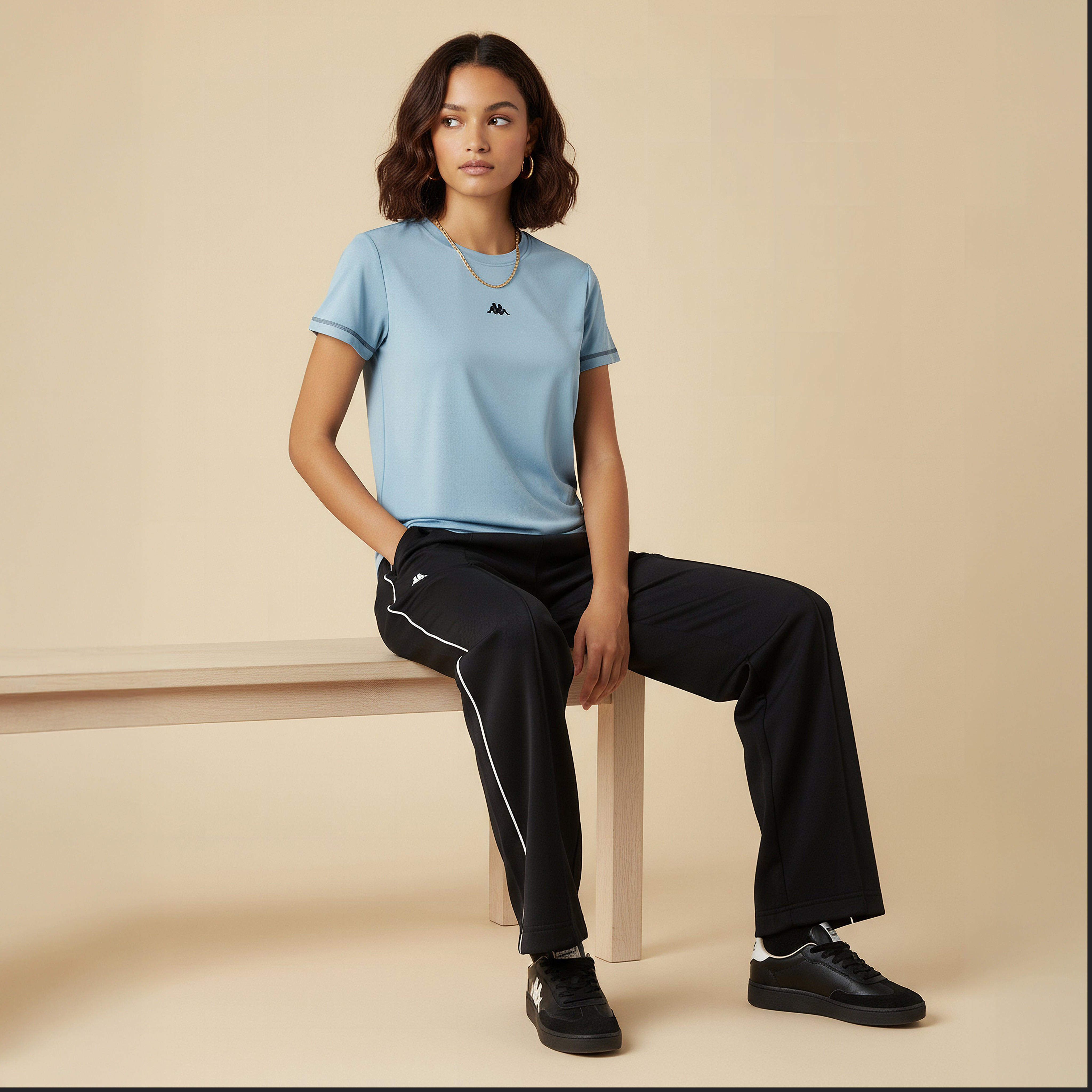 Kappa Women Soft Touch Stretchable T-shirt-women-clothing-tshirts-image-5