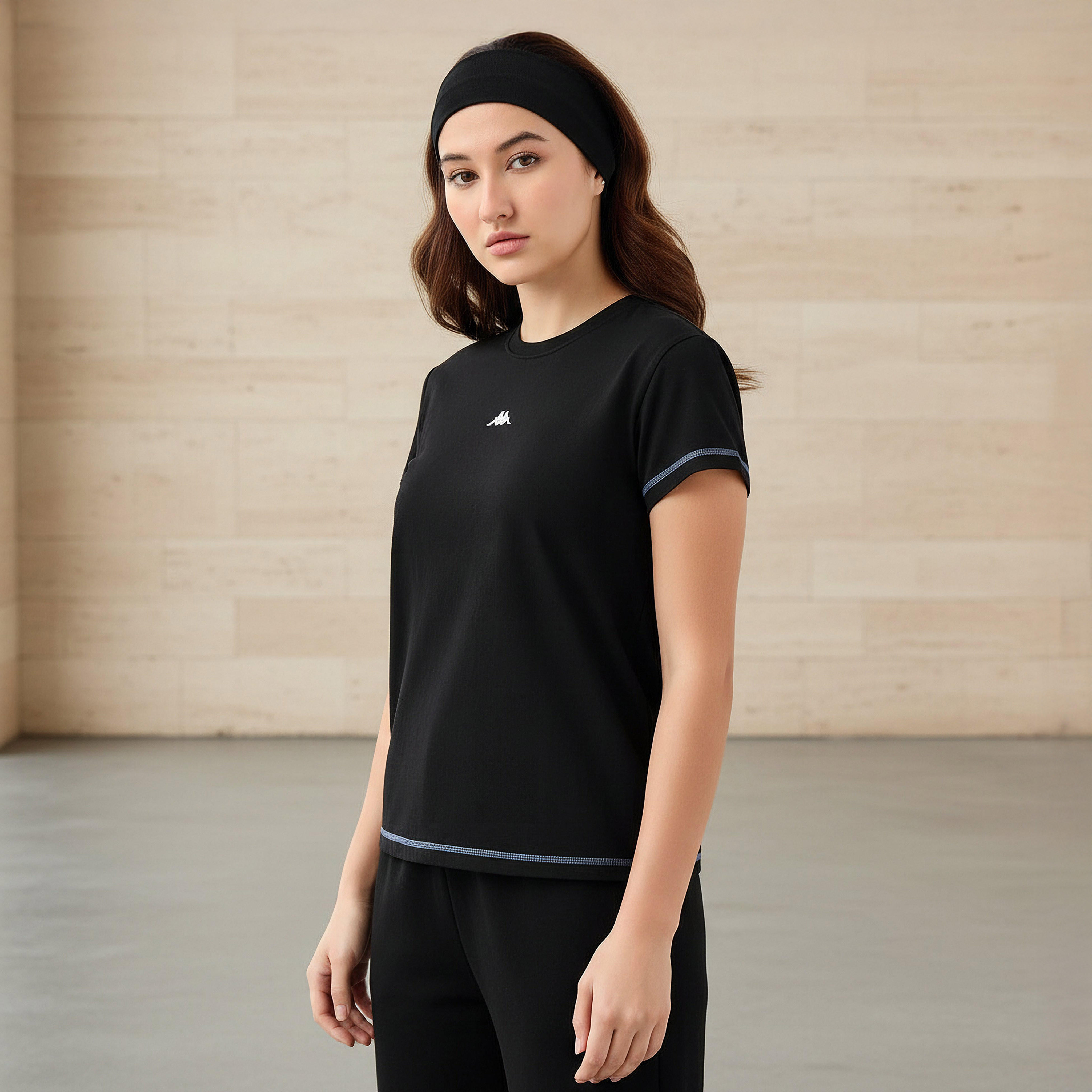 Kappa Women Soft Touch Stretchable T-shirt-women-clothing-tshirts-image-1