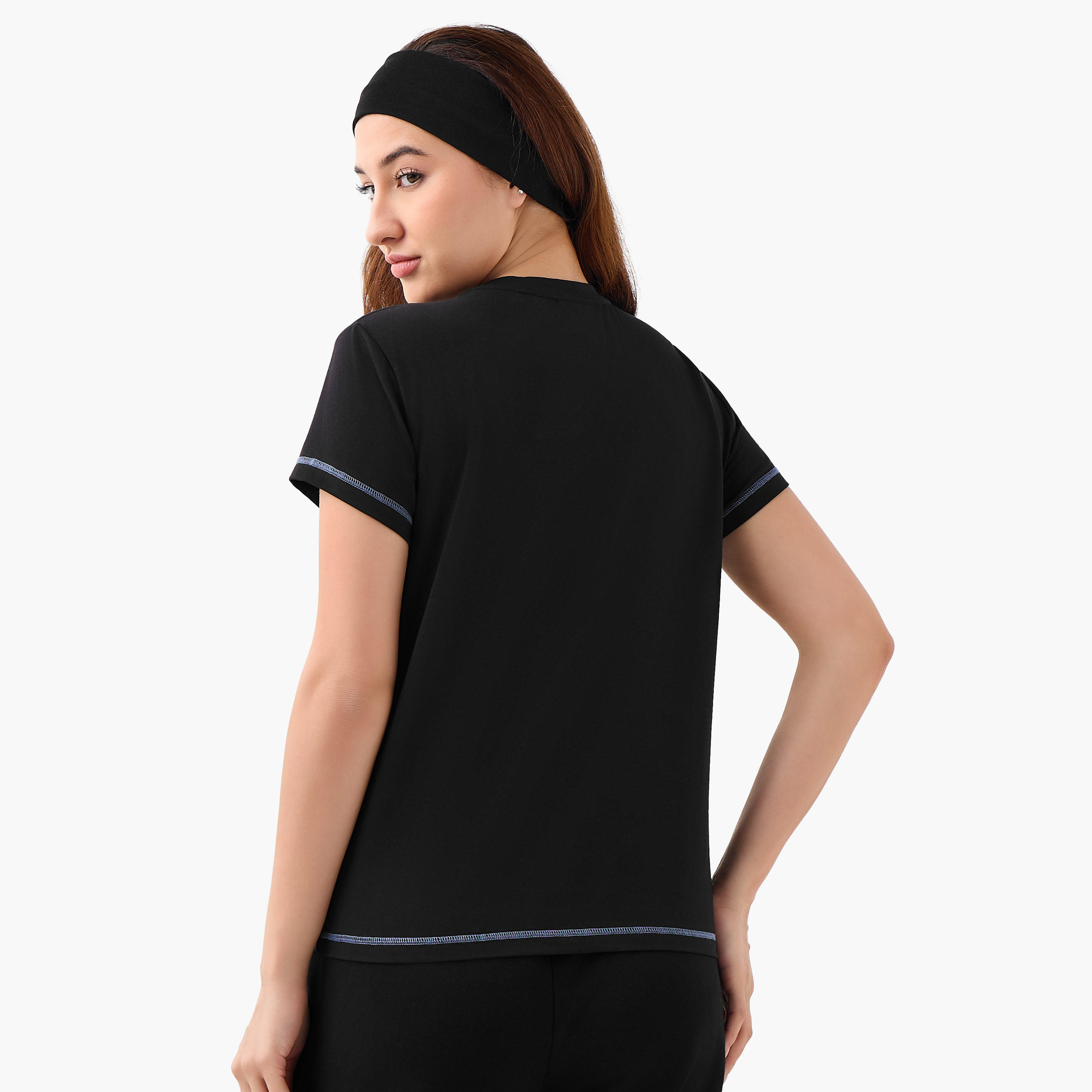 Kappa Women Soft Touch Stretchable T-shirt-women-clothing-tshirts-image-3