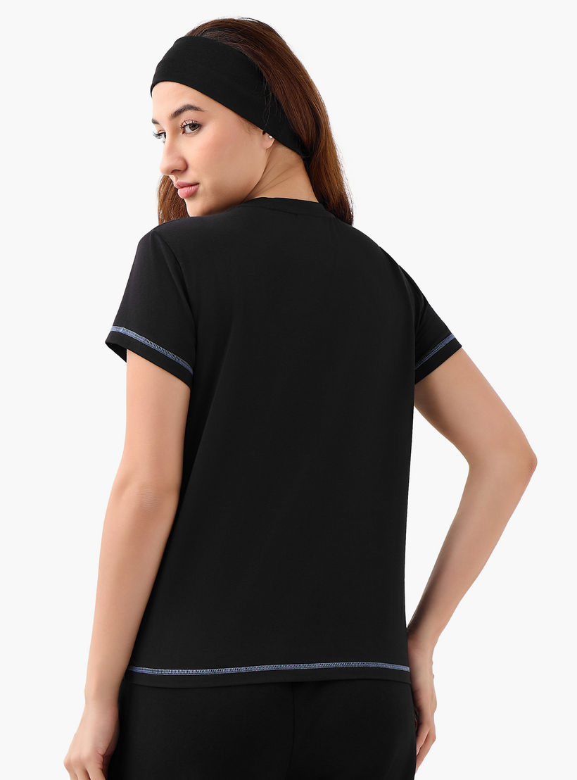 Kappa Women Soft Touch Stretchable T-shirt-women-clothing-tshirts-image-3