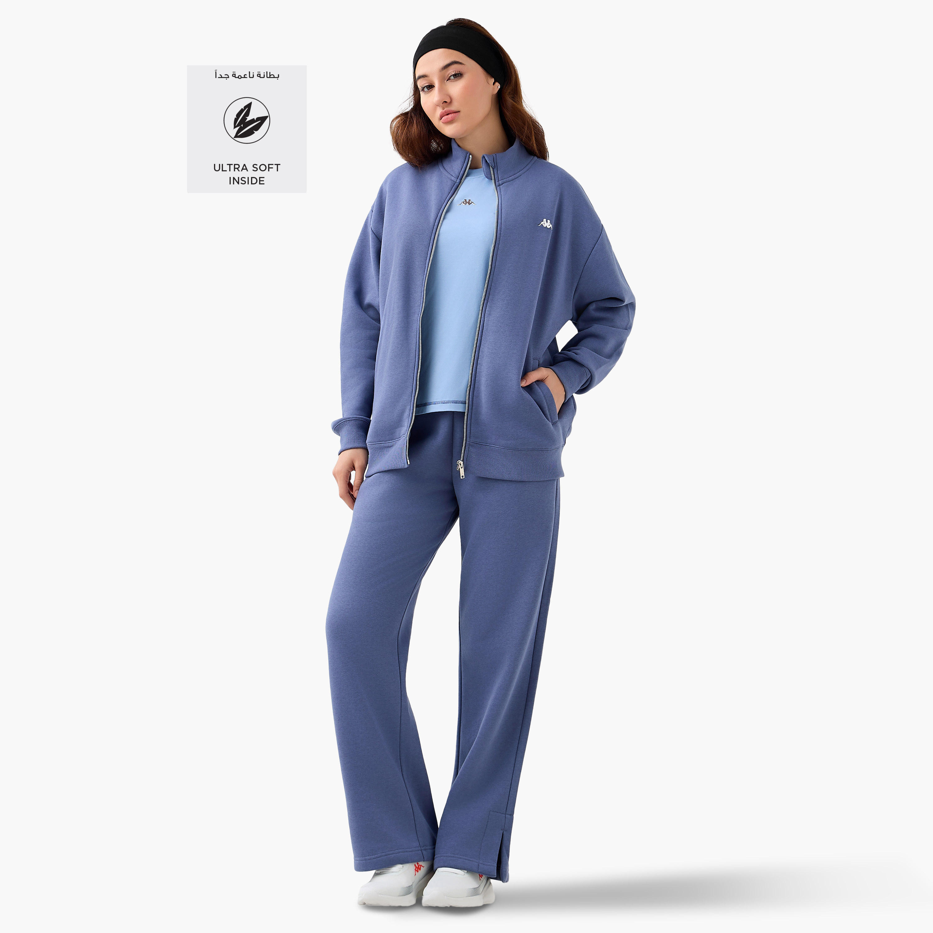 Kappa Women Zip Through Jacket-women-clothing-coordsets-image-2