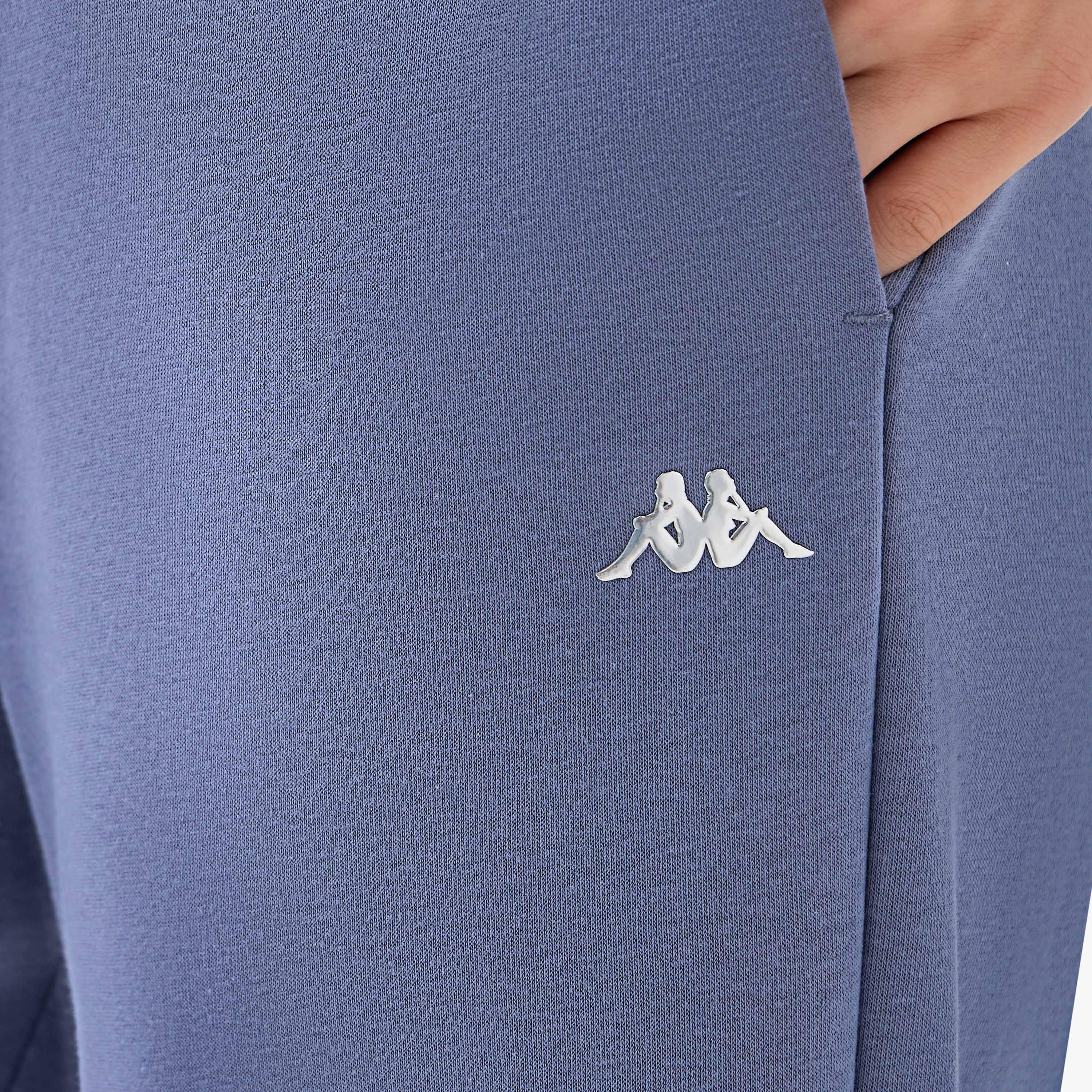 بنطلون رياضي واسع بجيوب وفتحة من كابا-women-clothing-bottoms-joggers-image-1