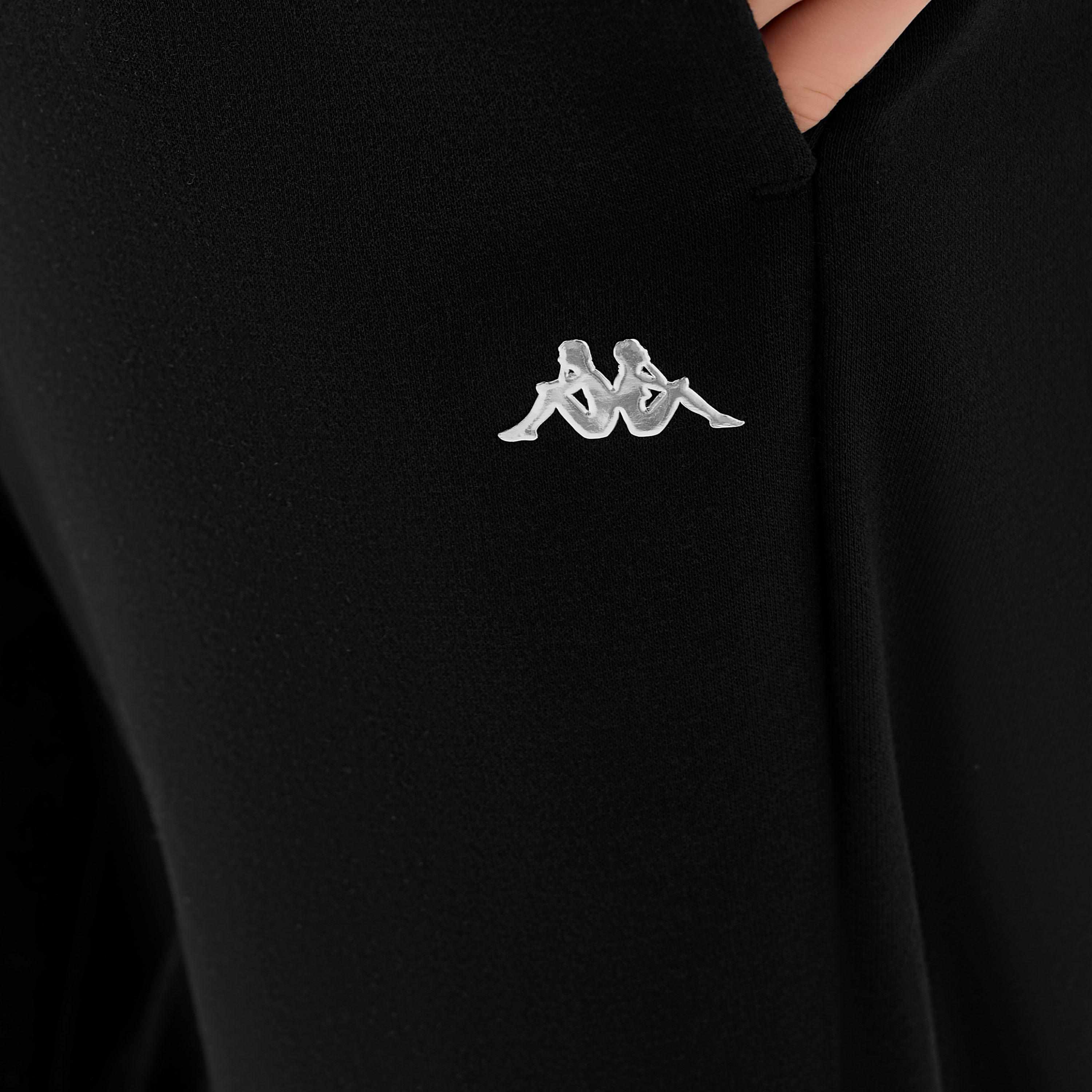 بنطلون رياضي واسع بجيوب وفتحة من كابا-women-clothing-bottoms-joggers-image-1
