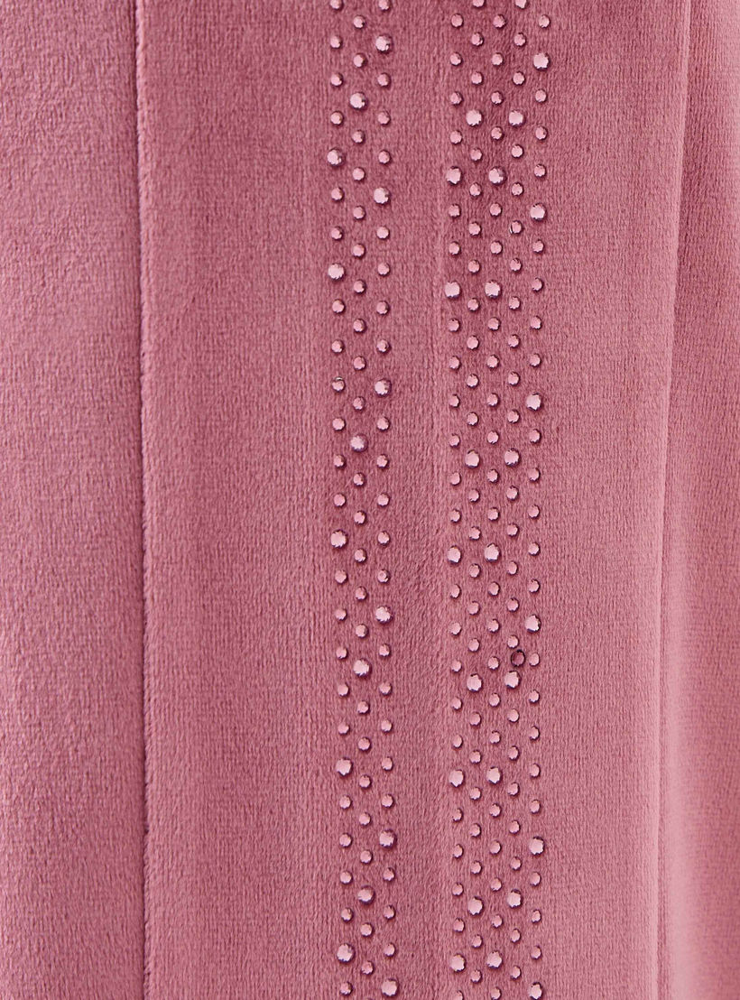 بنطلون رياضي فيلور بقصّة عادية مزين مع جيوب من كابا-women-clothing-coordsets-image-5