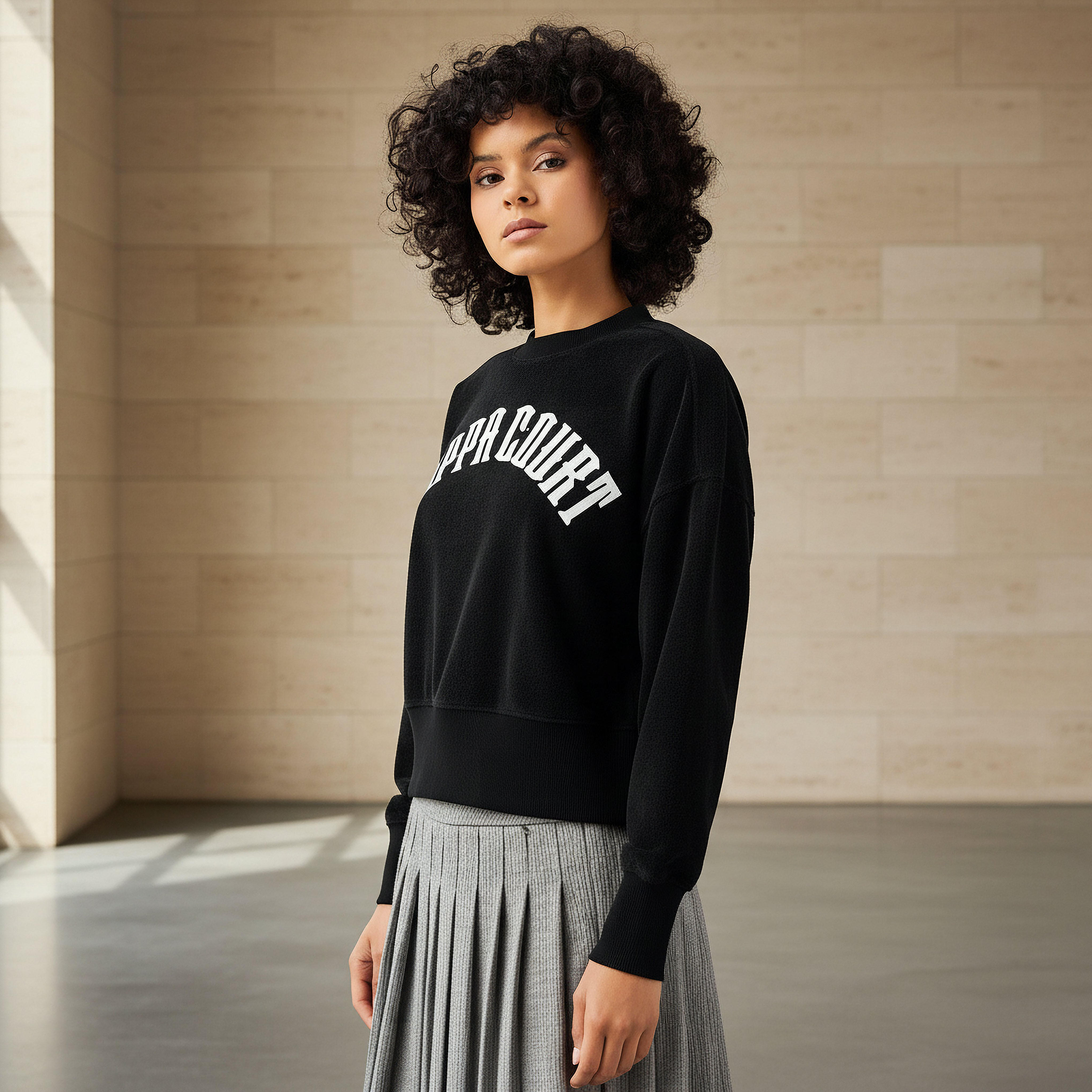 Kappa Women Printed Sweatshirt-women-clothing-sportswearandactivewear-hoodiesandsweatshirts-image-1