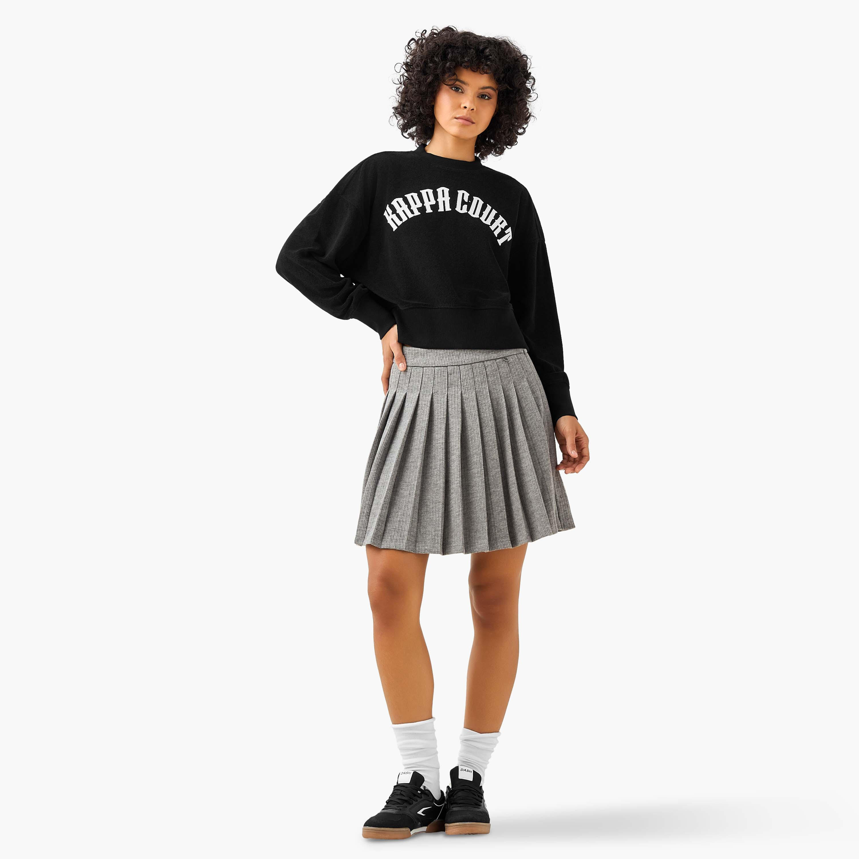 Kappa Women Printed Sweatshirt-women-clothing-sportswearandactivewear-hoodiesandsweatshirts-image-2