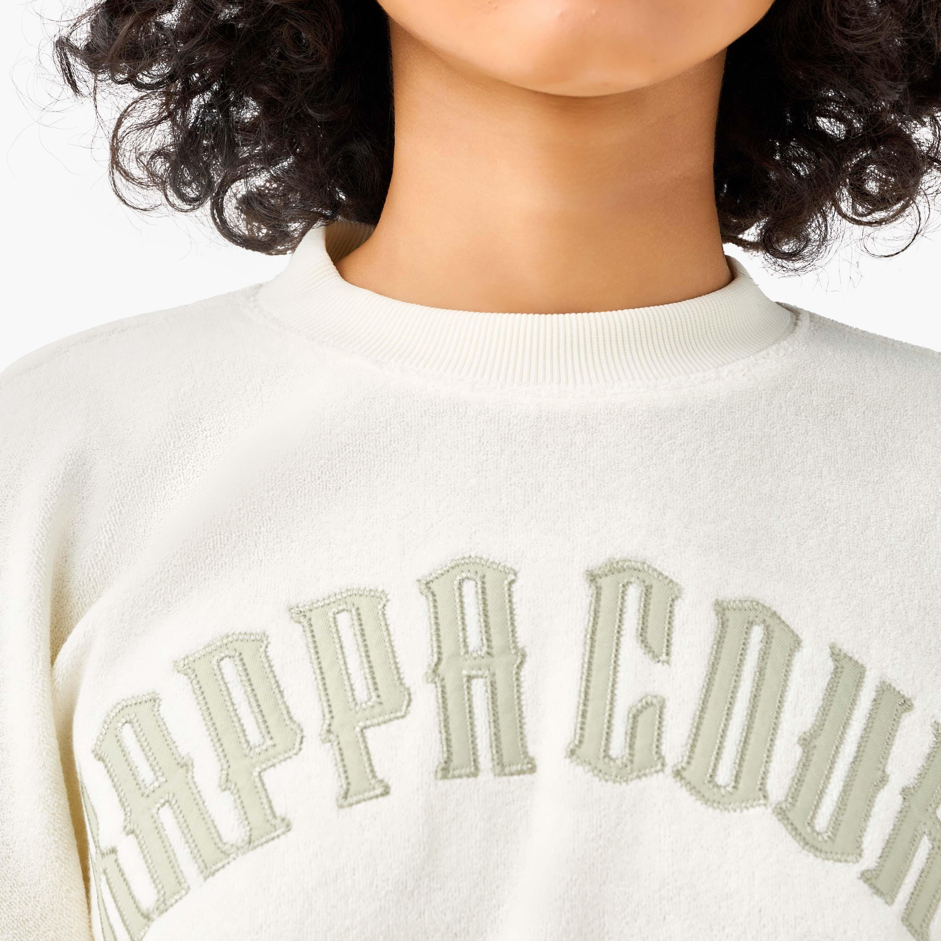 سويت شيرت بطبعات للنساء من كابا-women-clothing-sportswearandactivewear-hoodiesandsweatshirts-image-4