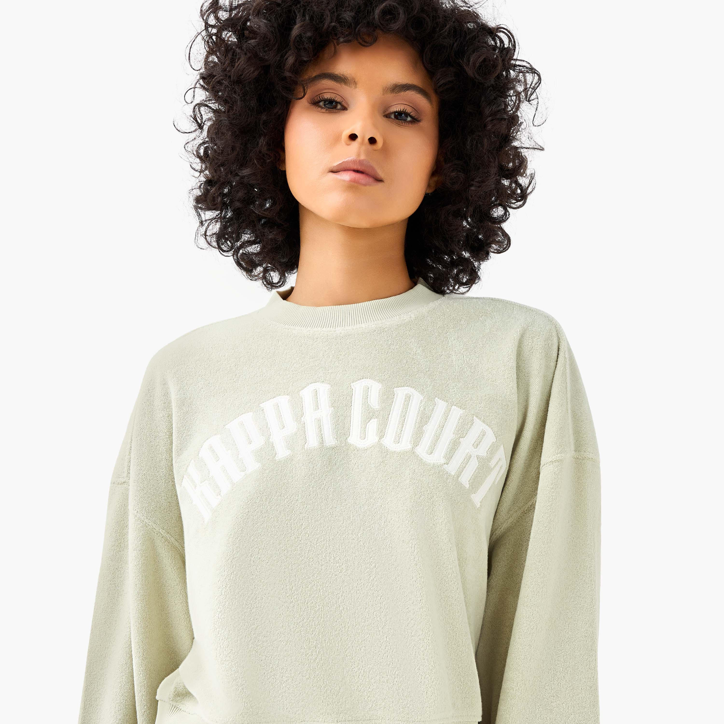 Kappa Women Printed Sweatshirt-women-clothing-sportswearandactivewear-hoodiesandsweatshirts-image-5