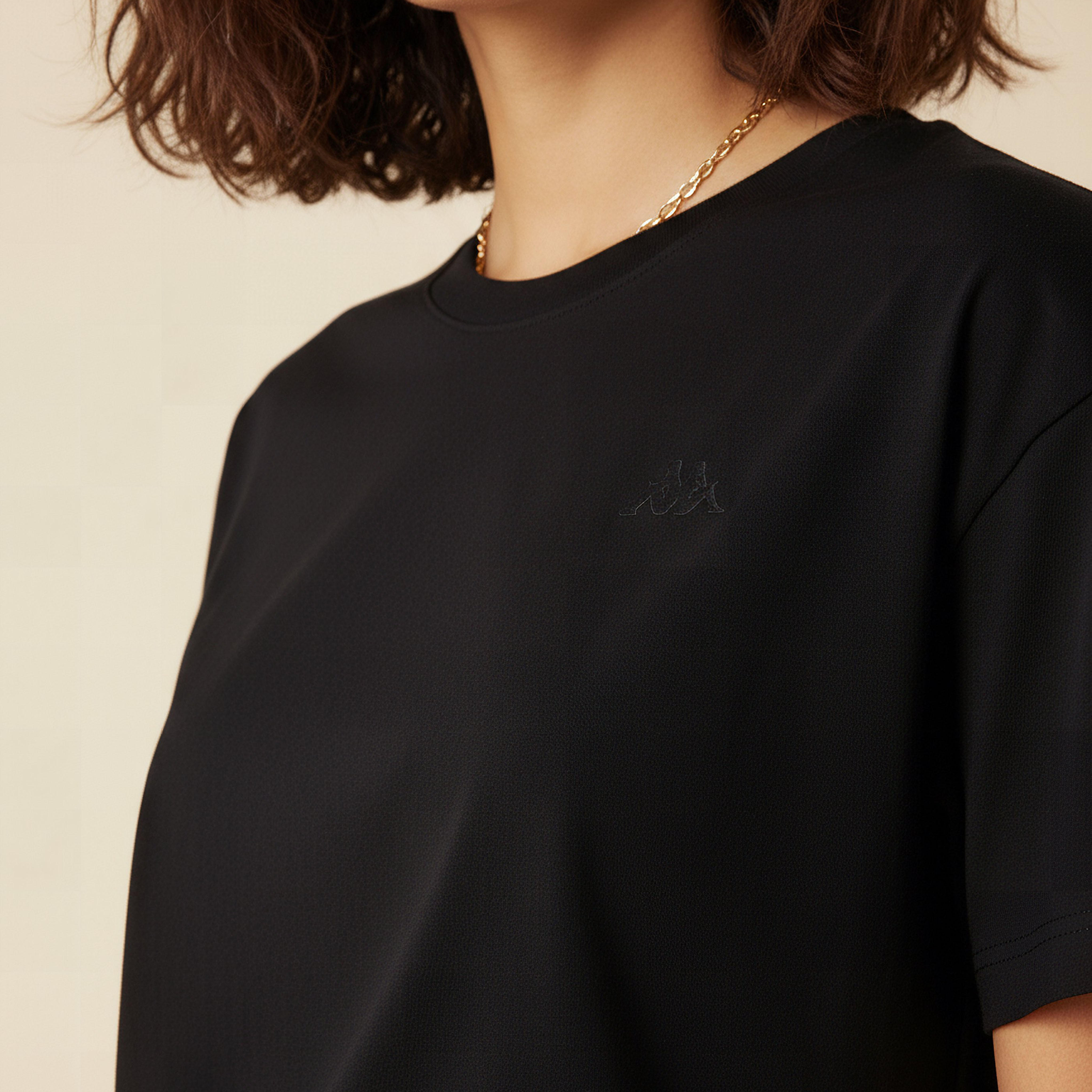 Kappa Women Logo Embroidered Stretchable T-shirt-women-clothing-tshirts-image-4