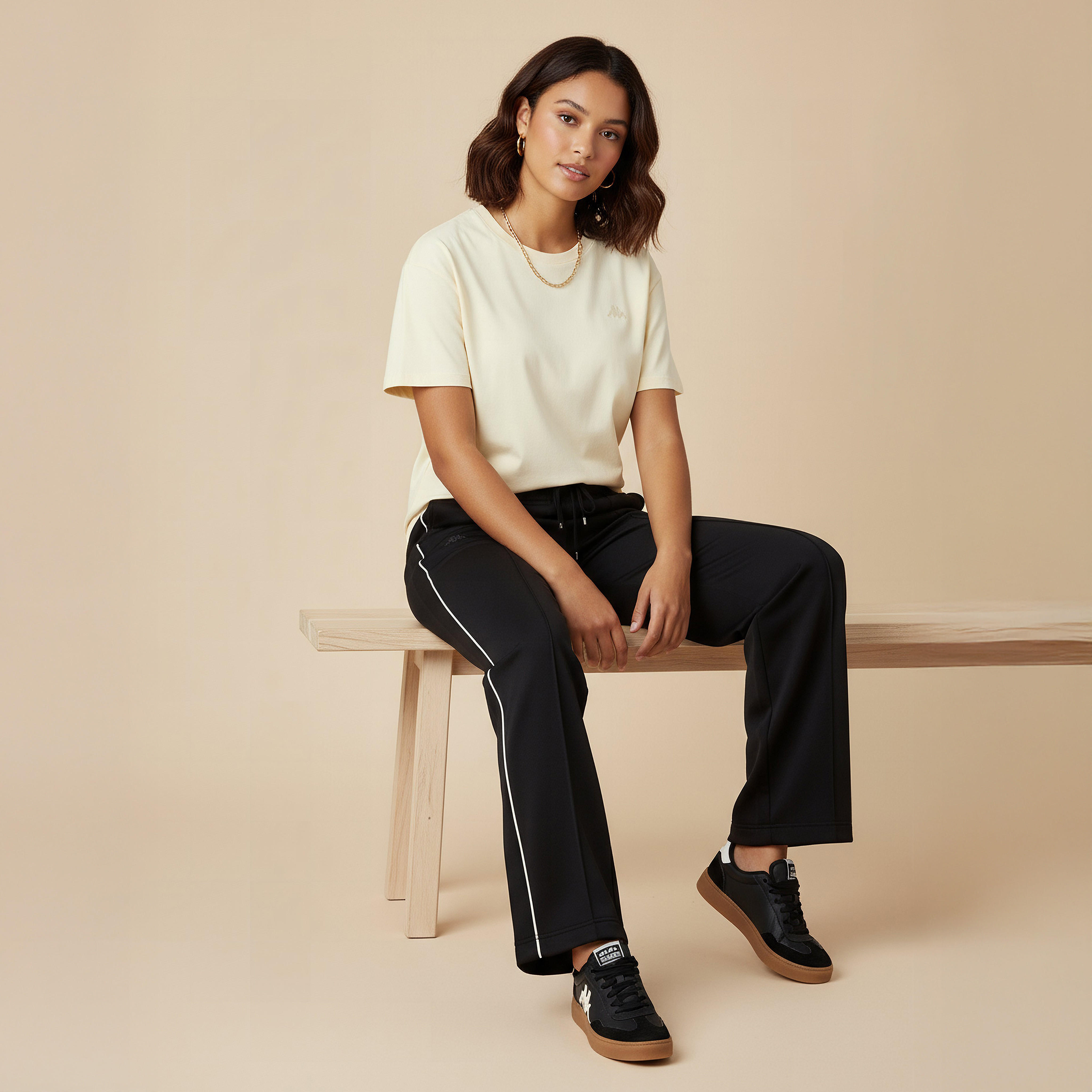 Kappa Women Logo Embroidered Stretchable T-shirt-PROMO_SP_SA_2FOR99_110625-image-5