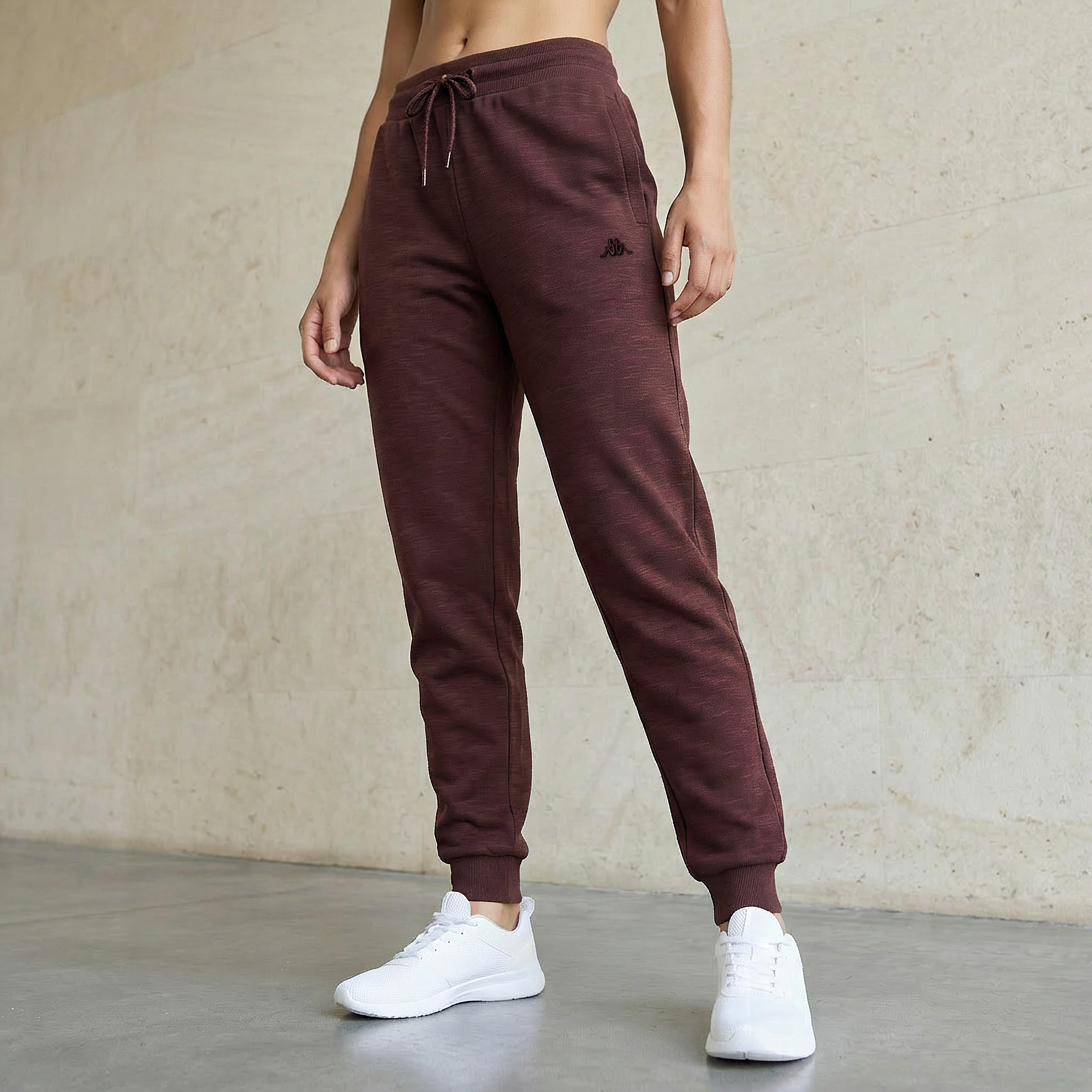Kappa Women Drawstring Waist Joggers-women-clothing-bottoms-joggers-image-1