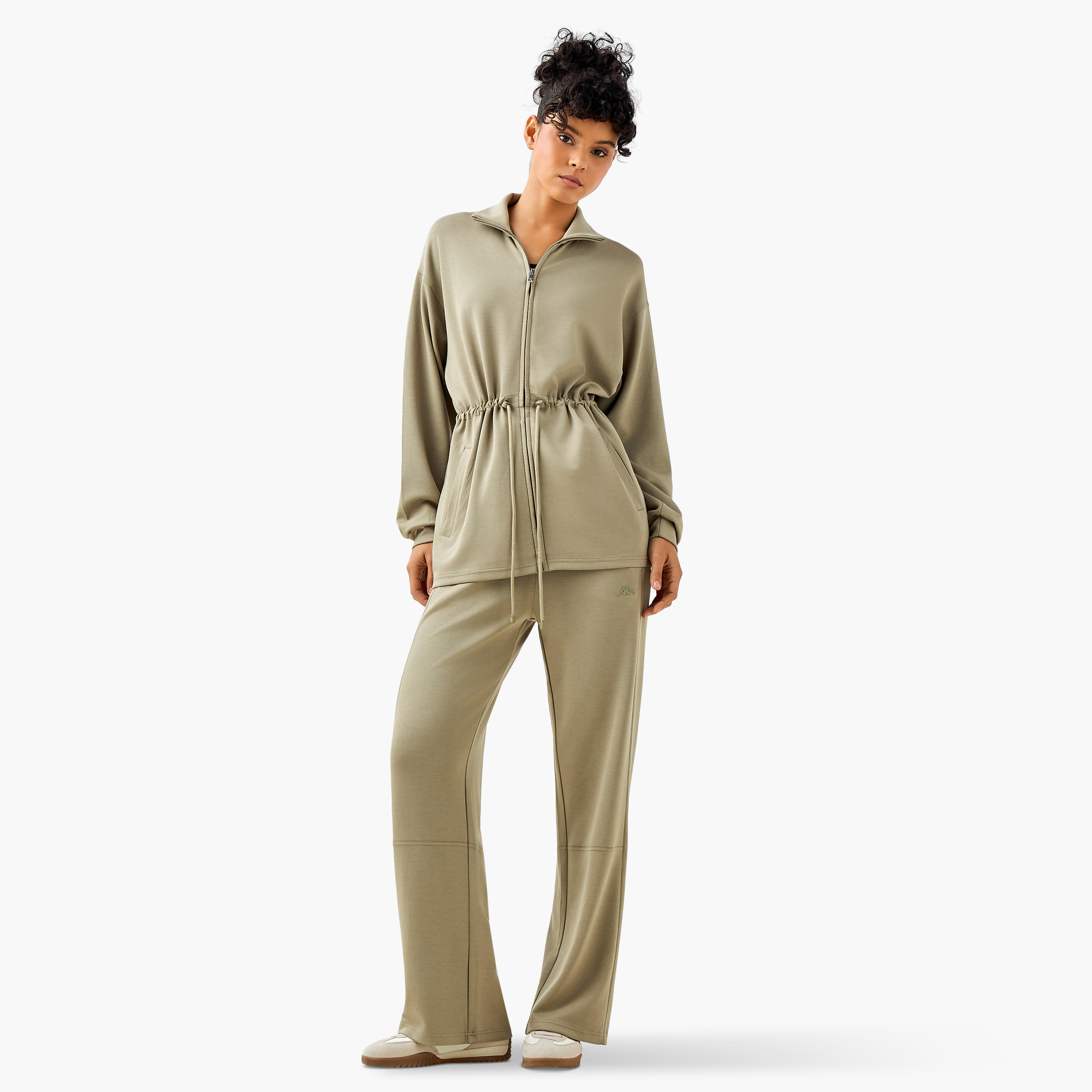 Kappa Flared Relaxed Fit Track Pants-women-clothing-sportswearandactivewear-bottoms-joggersandtrackpants-image-3
