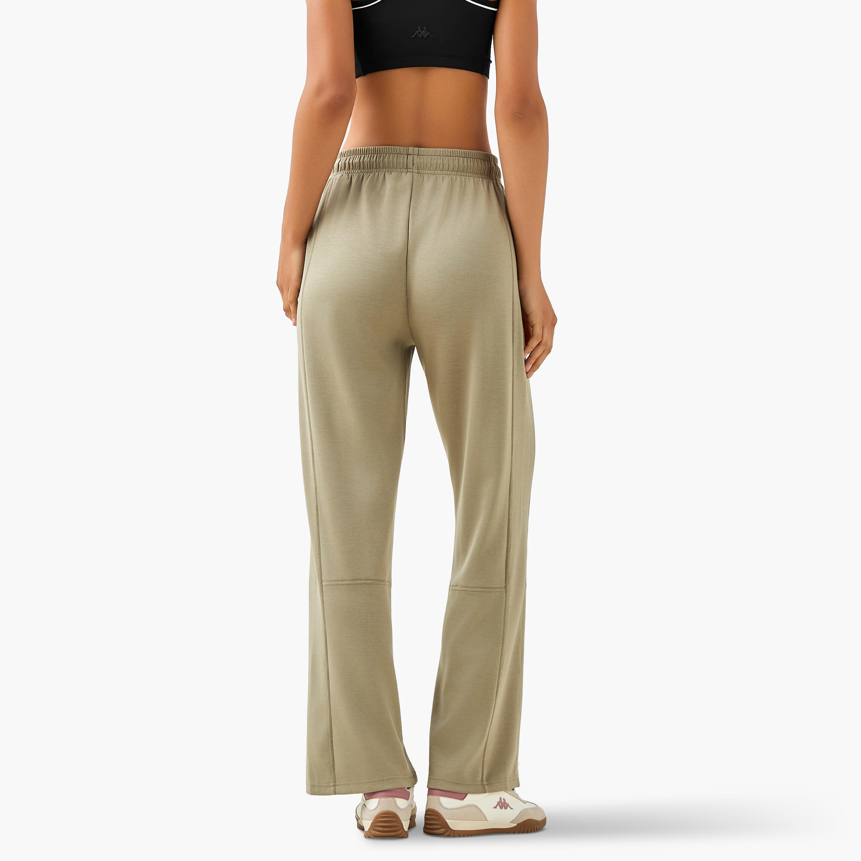 Kappa Flared Relaxed Fit Track Pants-women-clothing-sportswearandactivewear-bottoms-joggersandtrackpants-image-4