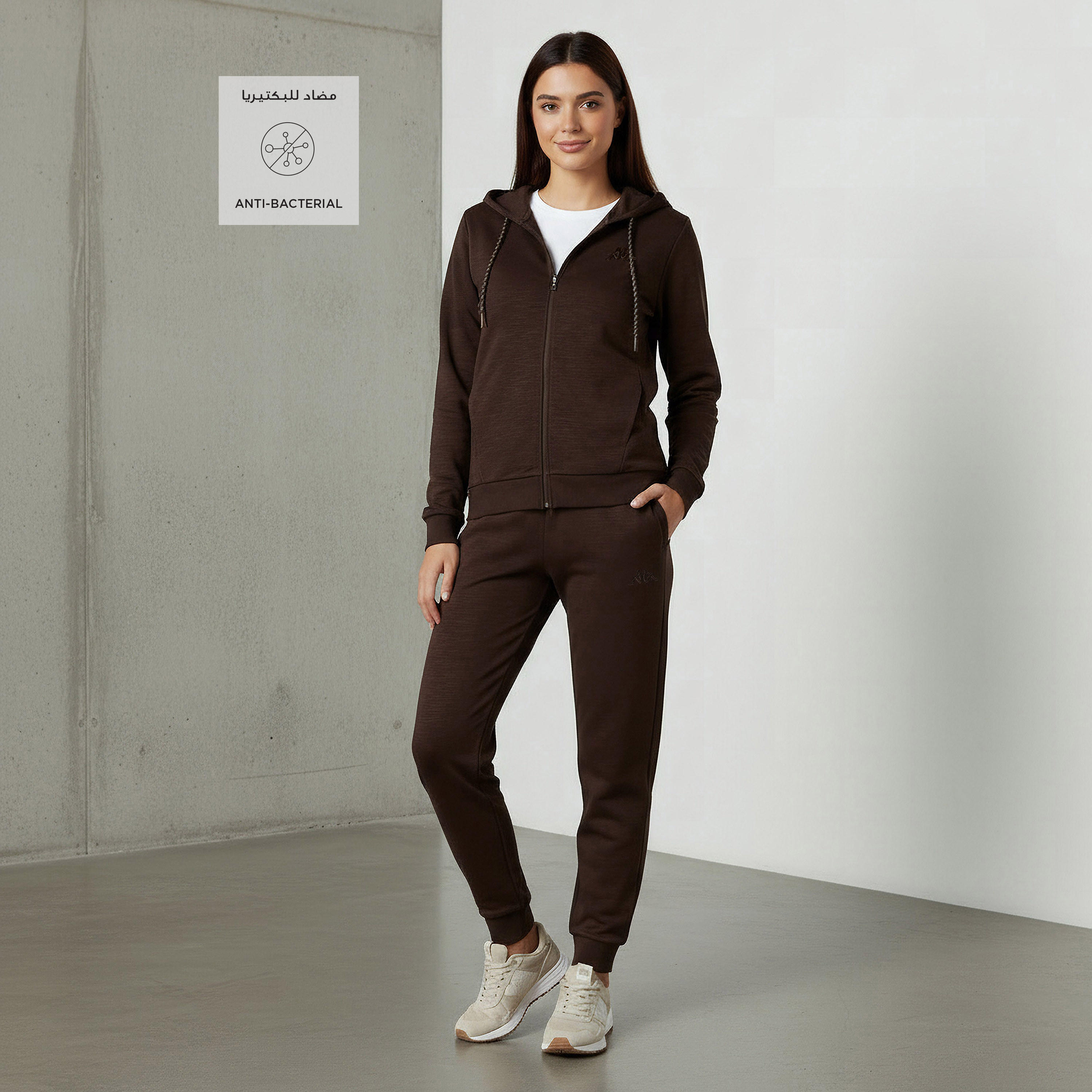 Kappa Regular Fit Joggers with Pockets-women-clothing-bottoms-joggers-image-3