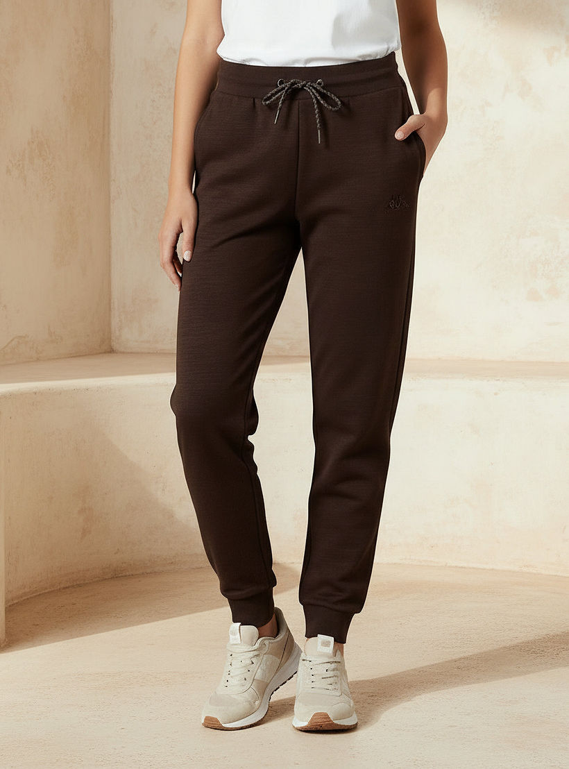 بنطلون رياضي بقصة عادية وجيوب من كابا-women-clothing-bottoms-joggers-image-5