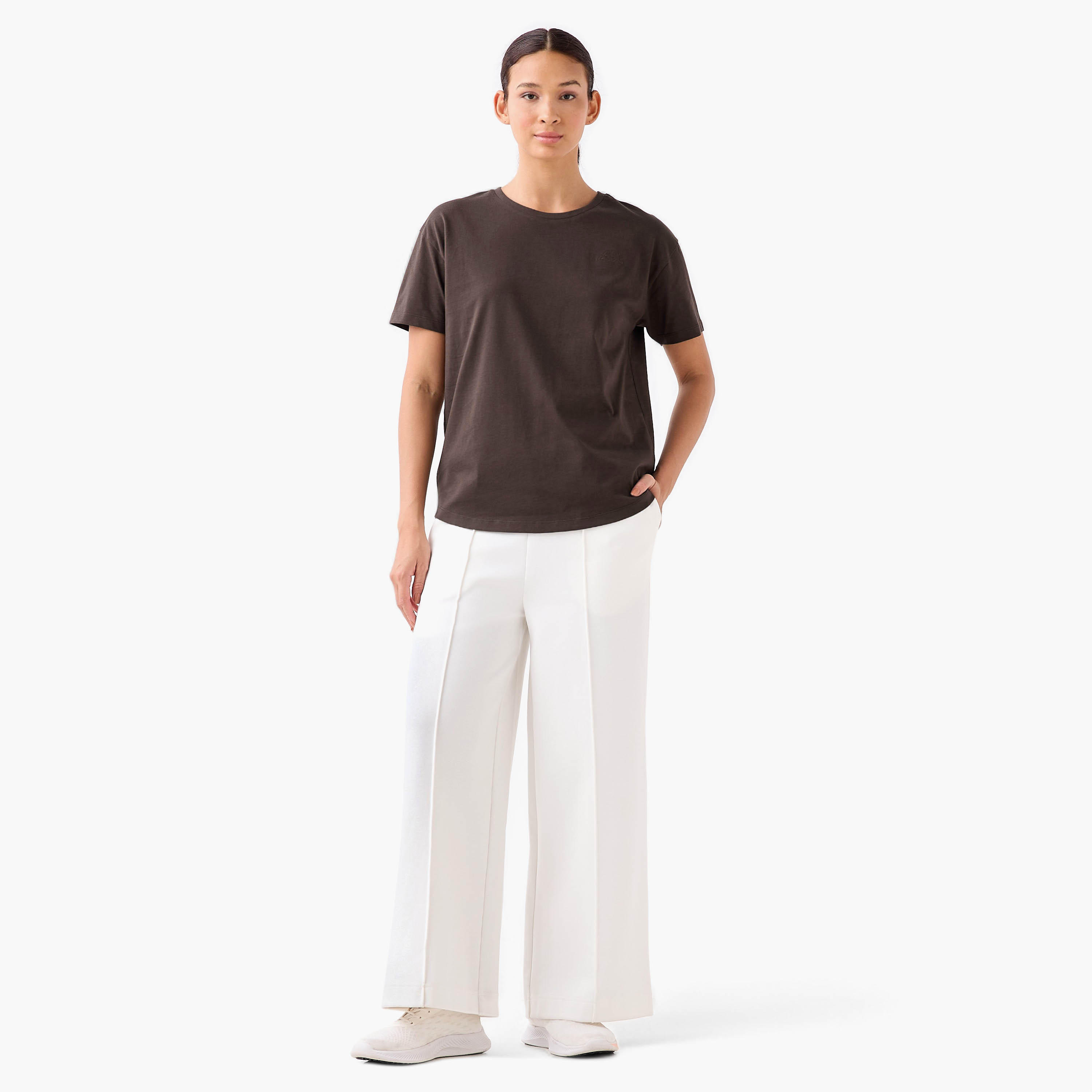 Kappa Women Logo Detail T-shirt-women-clothing-tshirts-image-3