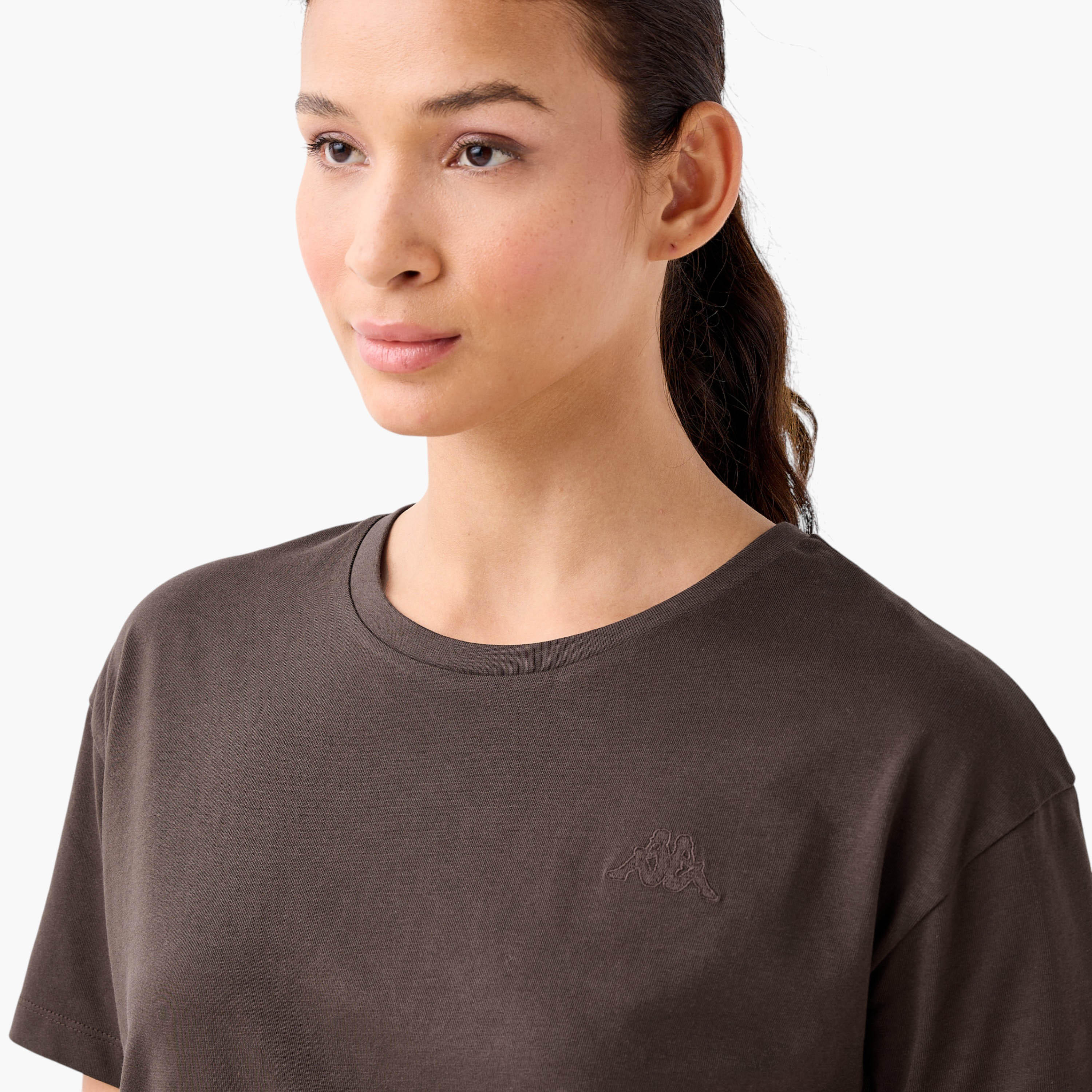 Kappa Women Logo Detail T-shirt-women-clothing-tshirts-image-6