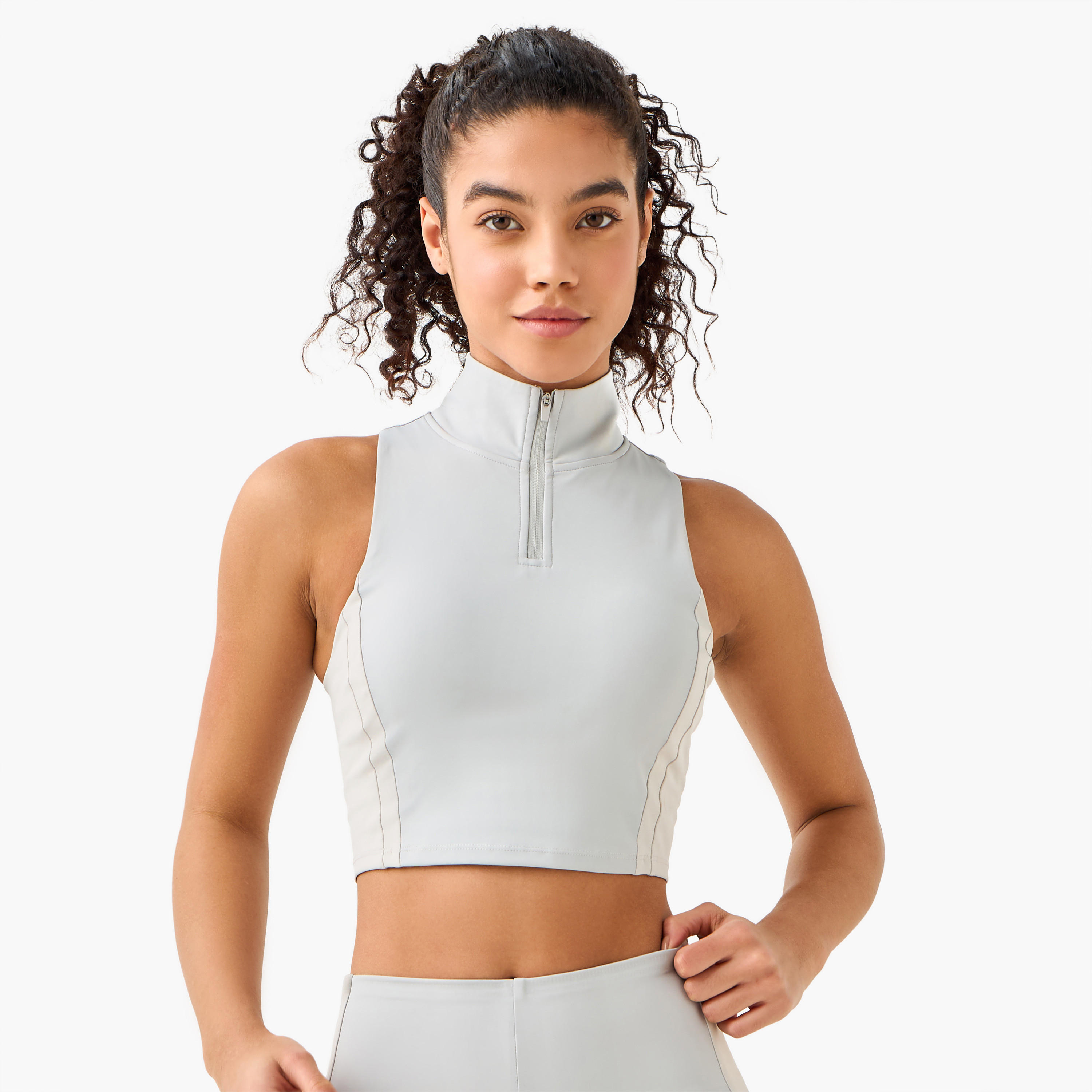 Kappa Women High Neck Racerback Sports Bra-women-clothing-coordsets-image-2