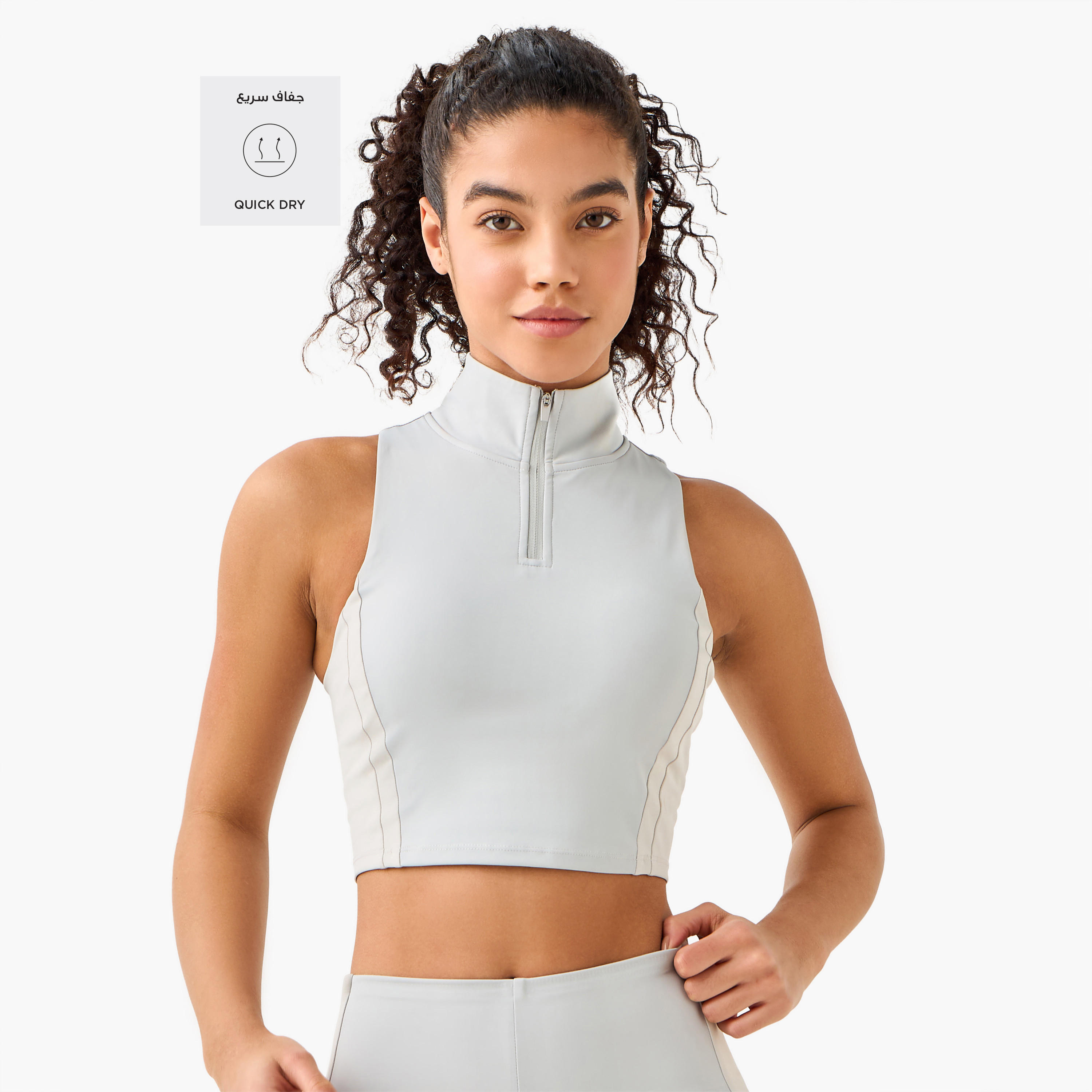 صدرية رياضية بياقة عالية للنساء من كابا-women-clothing-lingerie-bras-image-3