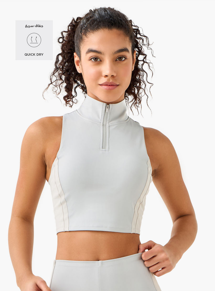 صدرية رياضية بياقة عالية للنساء من كابا-women-clothing-lingerie-bras-image-3