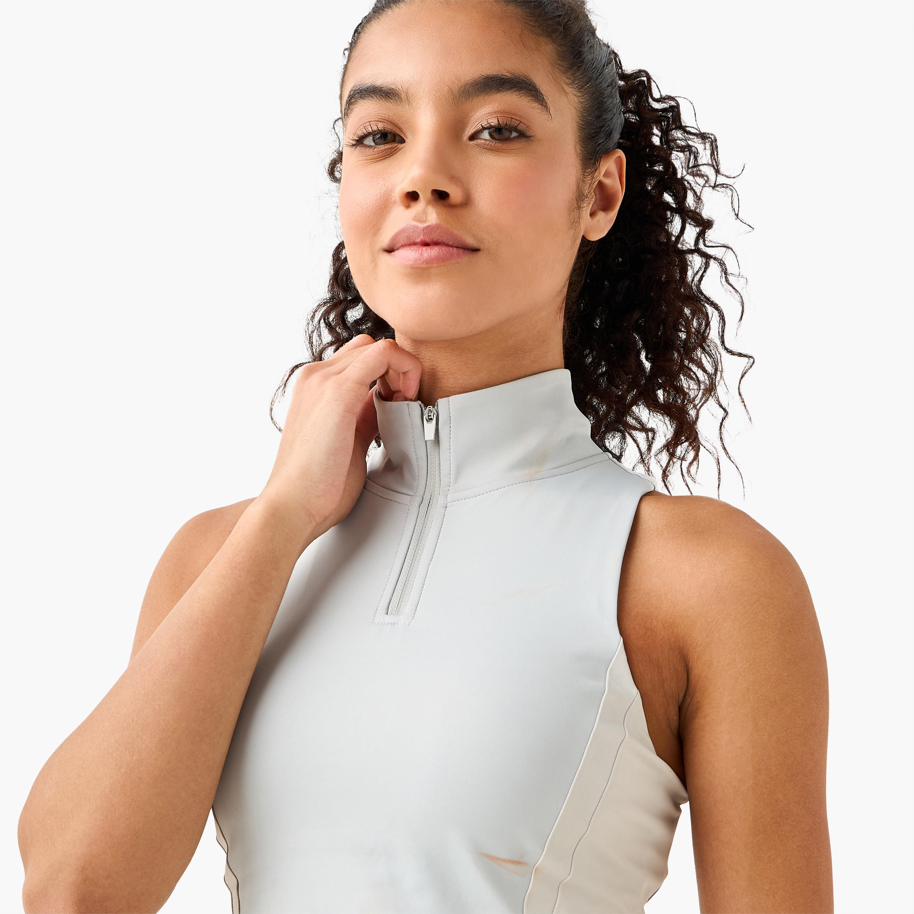صدرية رياضية بياقة عالية للنساء من كابا-women-clothing-coordsets-image-6
