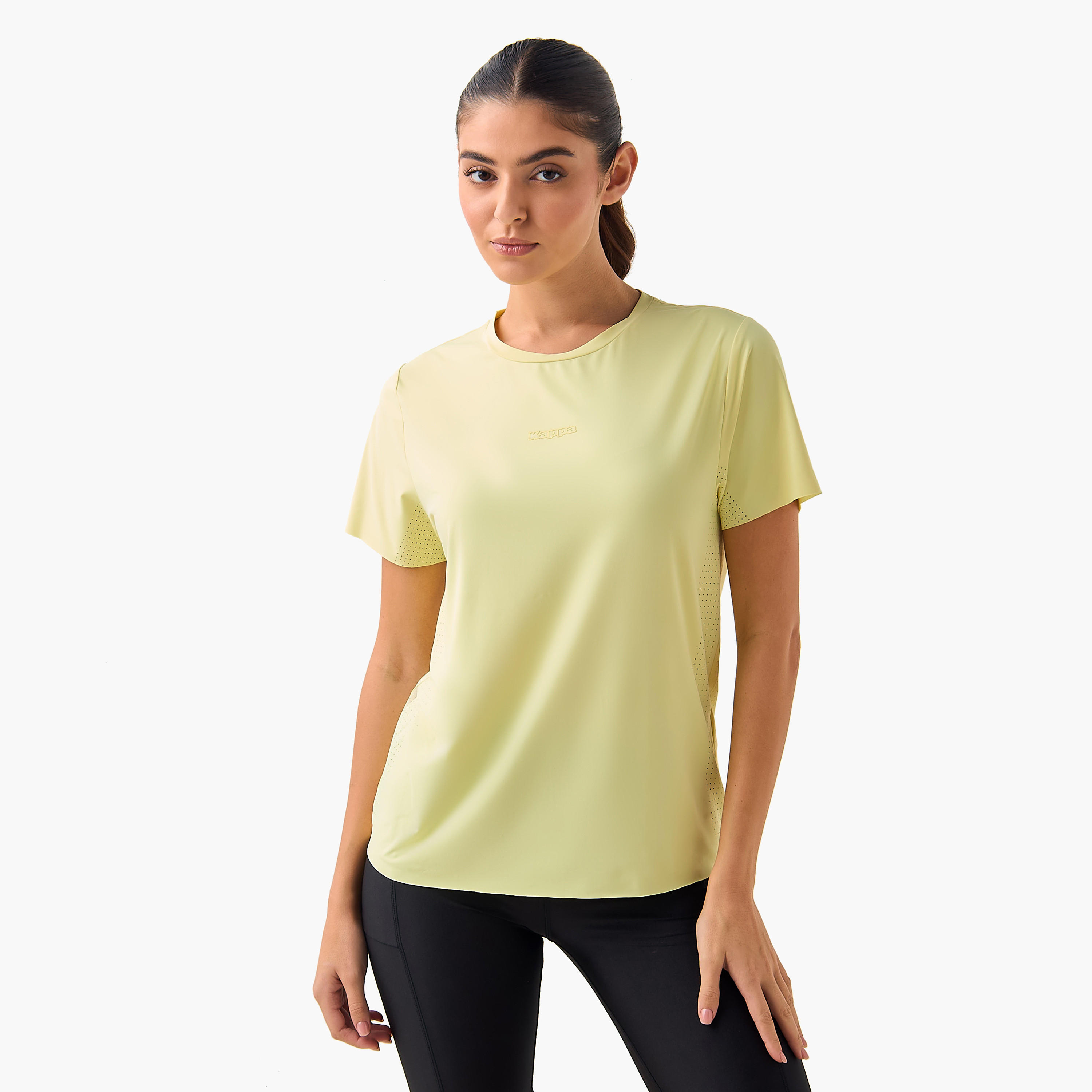 تيشيرت رياضي مثقب لايت للنساء من كابا-women-clothing-tshirts-image-3