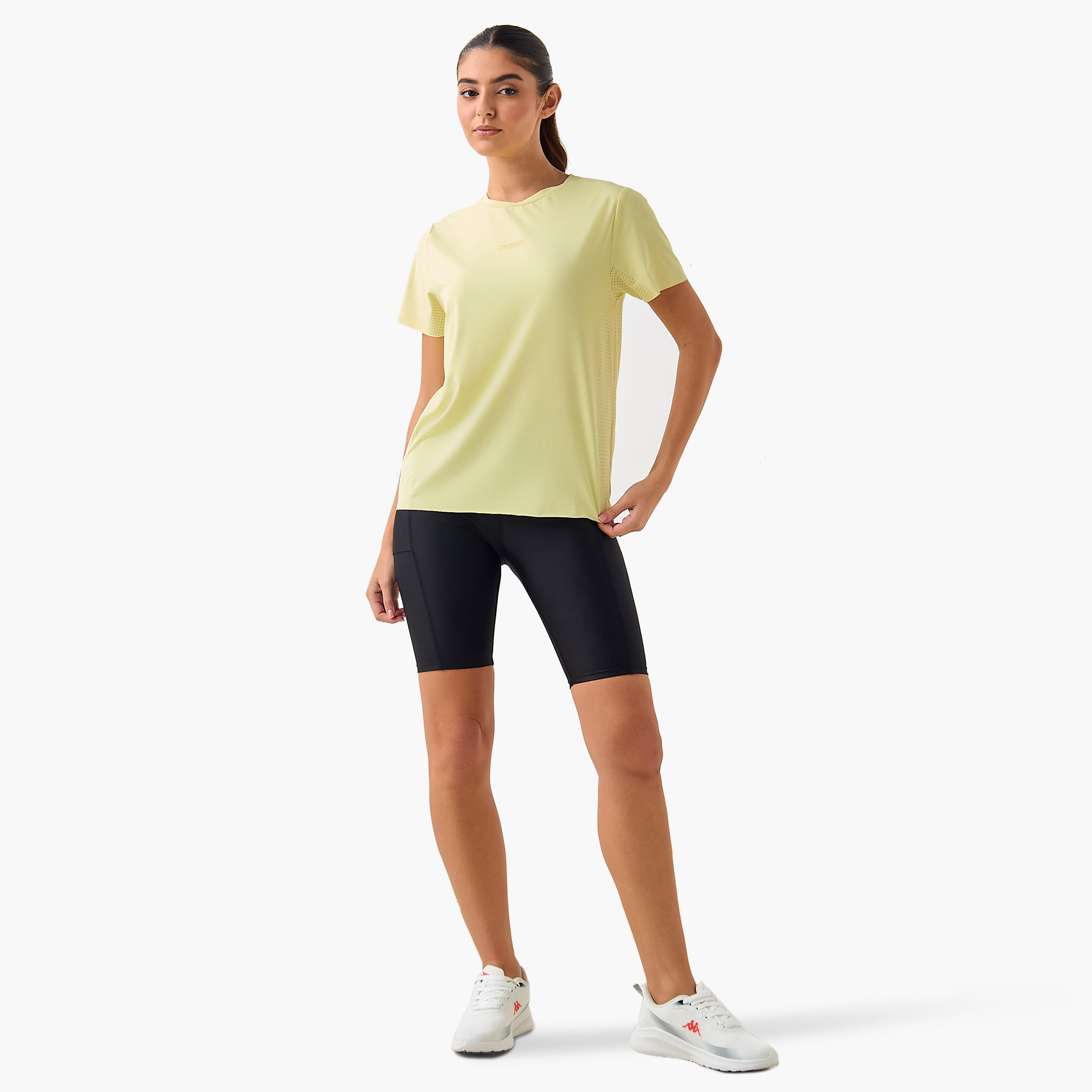 Kappa Women Lite Performance Perforated T-shirt-women-clothing-tshirts-image-4