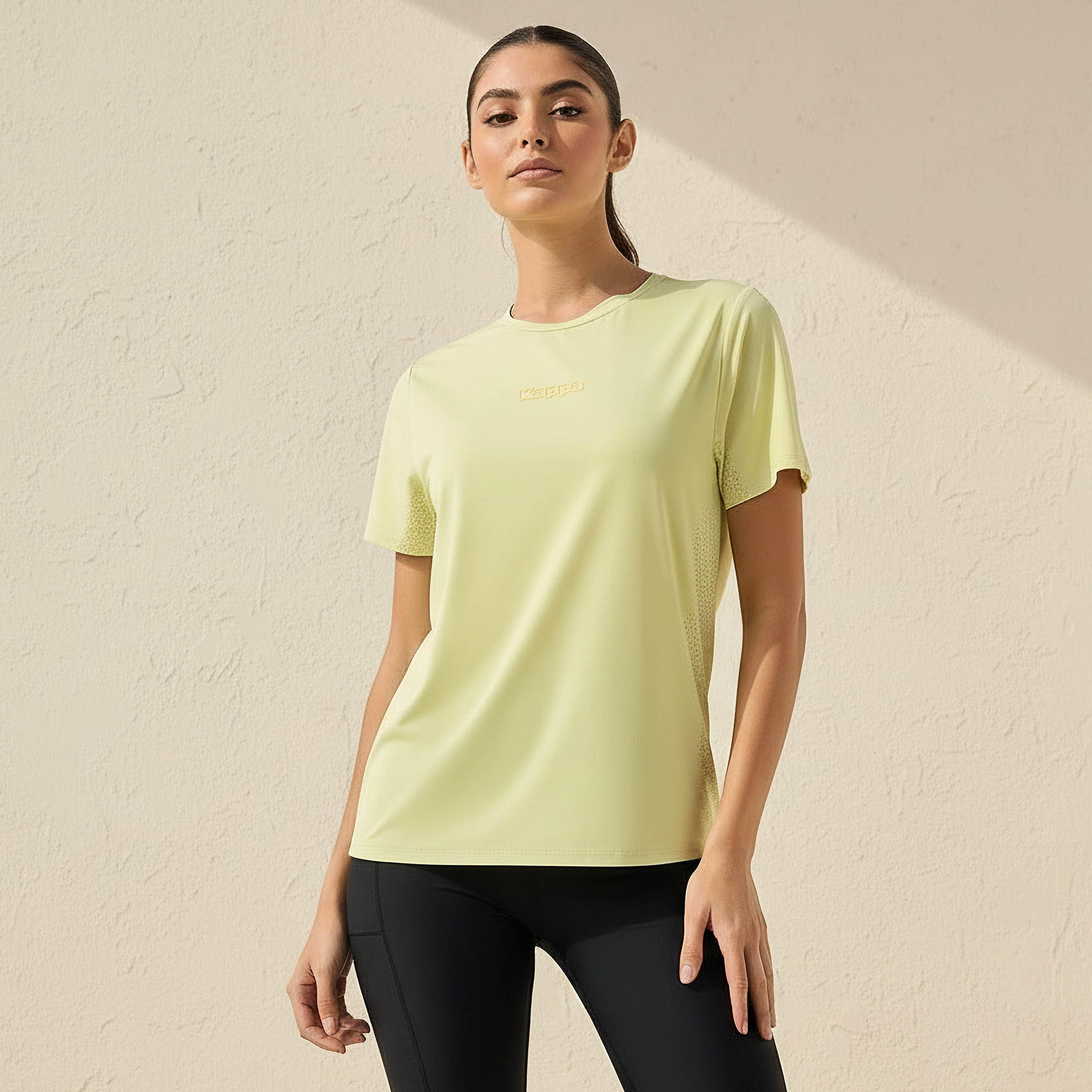 Kappa Women Lite Performance Perforated T-shirt-women-clothing-tshirts-image-2