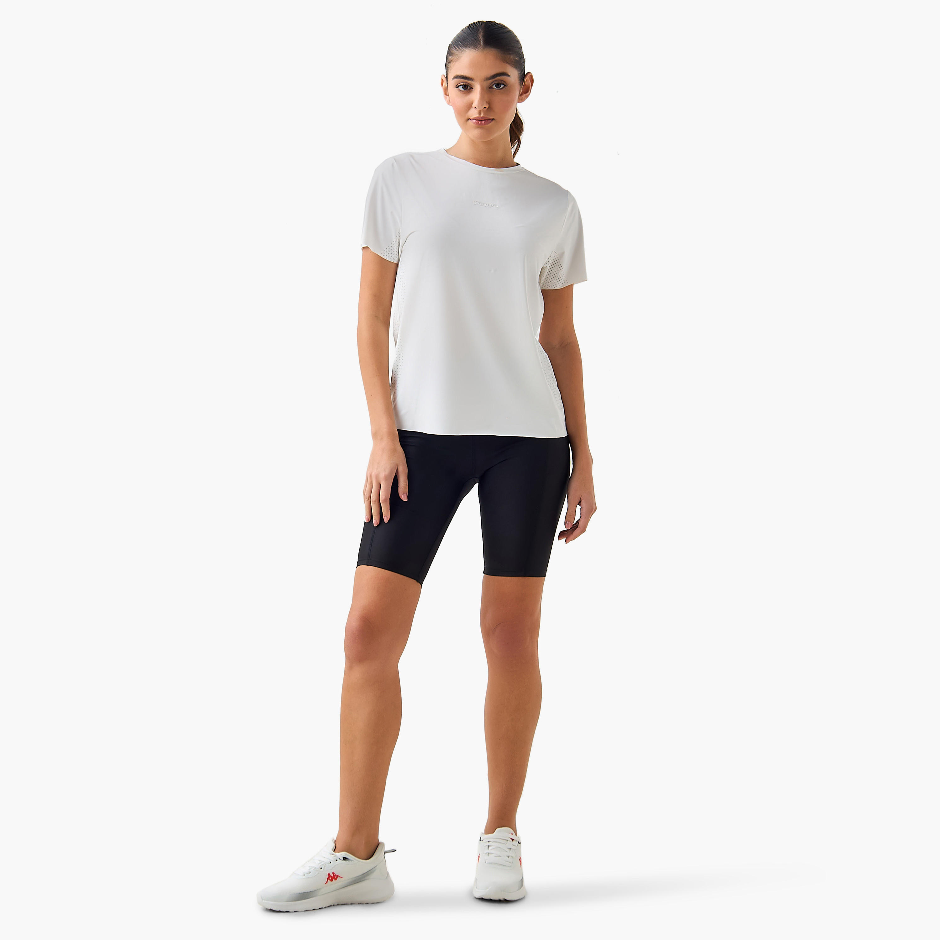 تيشيرت رياضي مثقب لايت للنساء من كابا-women-clothing-tshirts-image-4