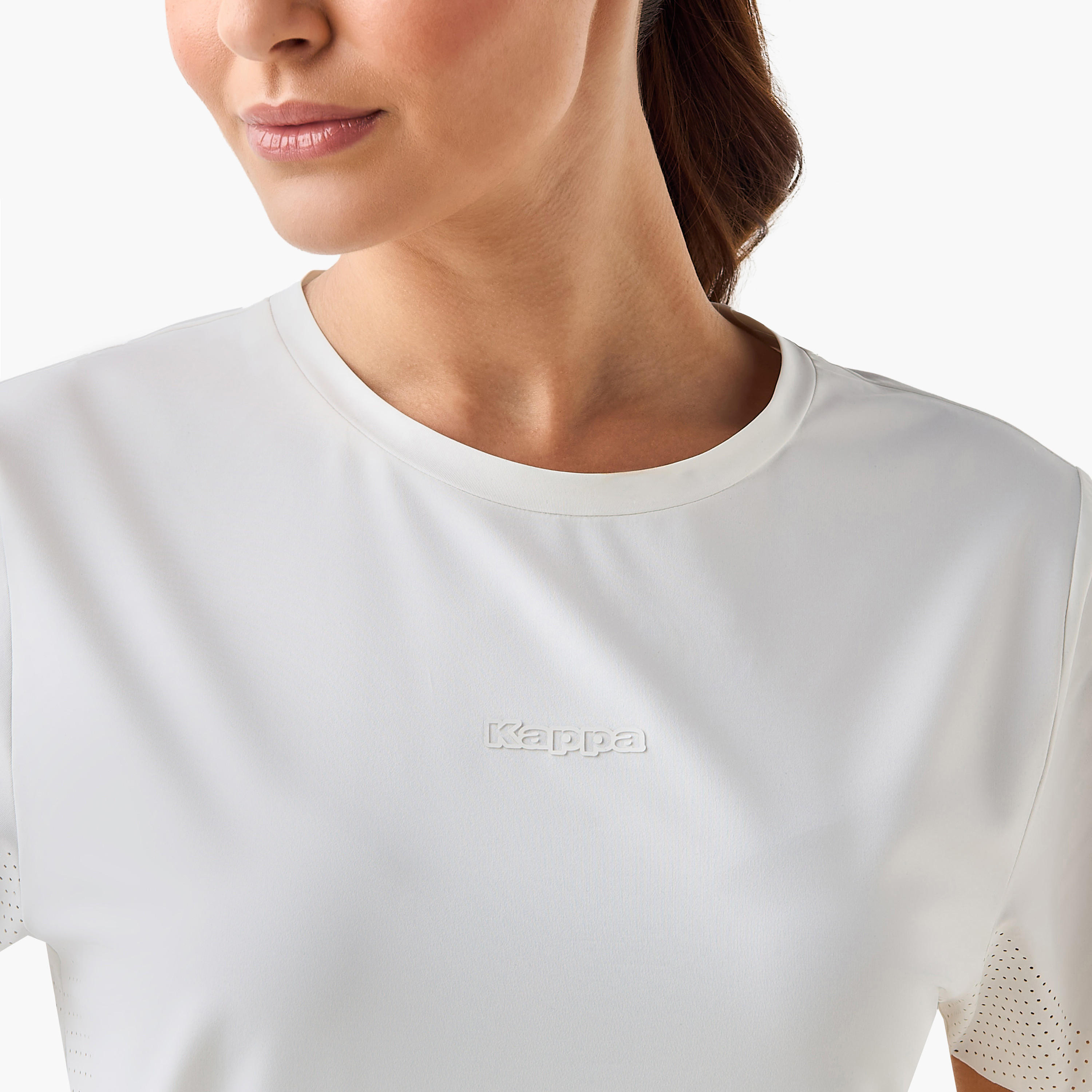 Kappa Women Lite Performance Perforated T-shirt-women-clothing-tshirts-image-7