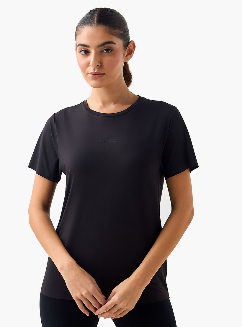 Kappa Women Lite Performance Perforated T-shirt-women-clothing-tshirts-image-2