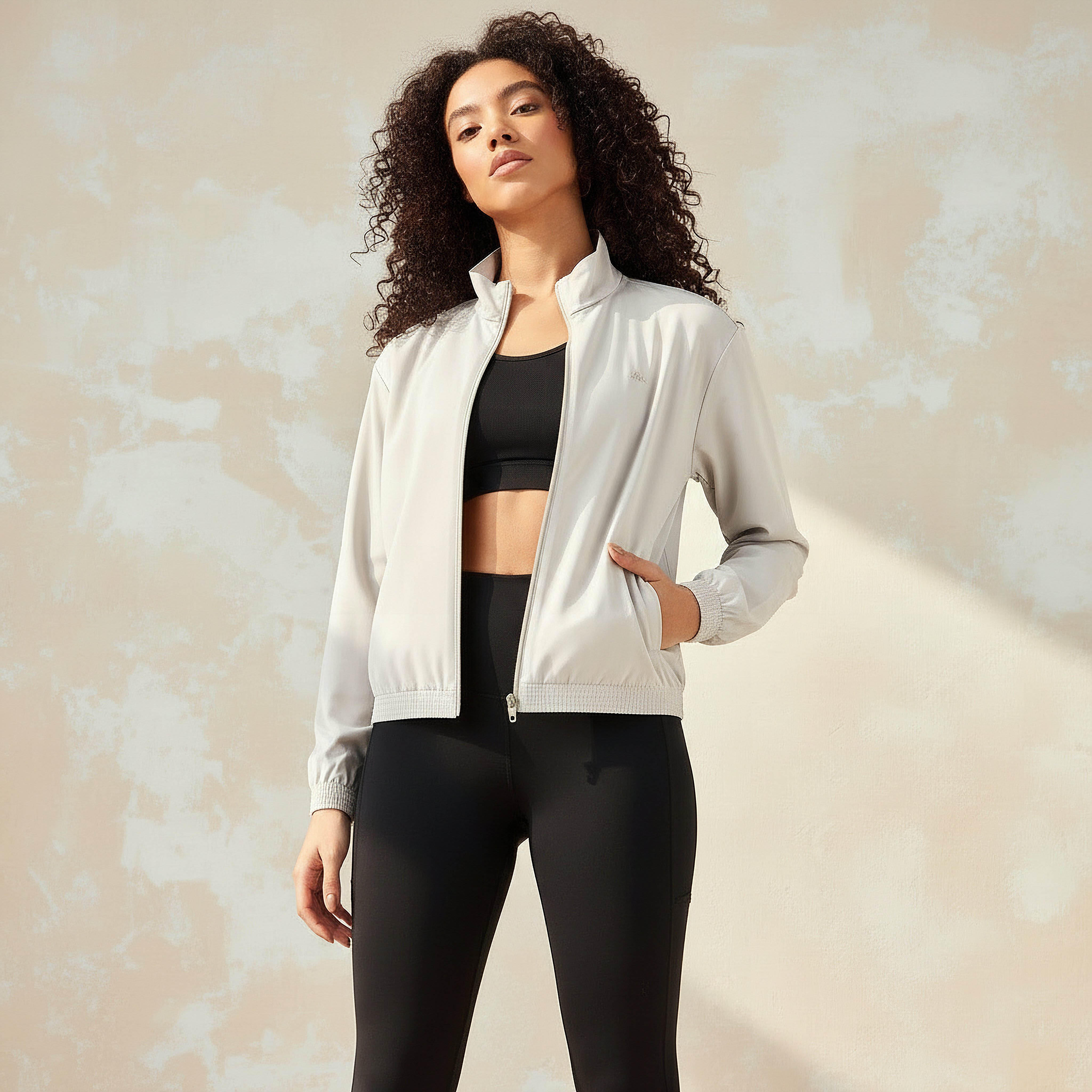 Kappa Women 2 Way Stretch Zip Through Jacket-women-clothing-coordsets-image-1