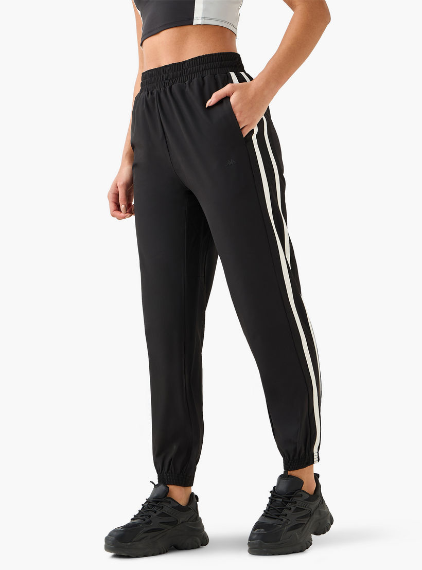 بنطلون رياضي بتفاصيل شريط للنساء من كابا-women-clothing-bottoms-joggers-image-2