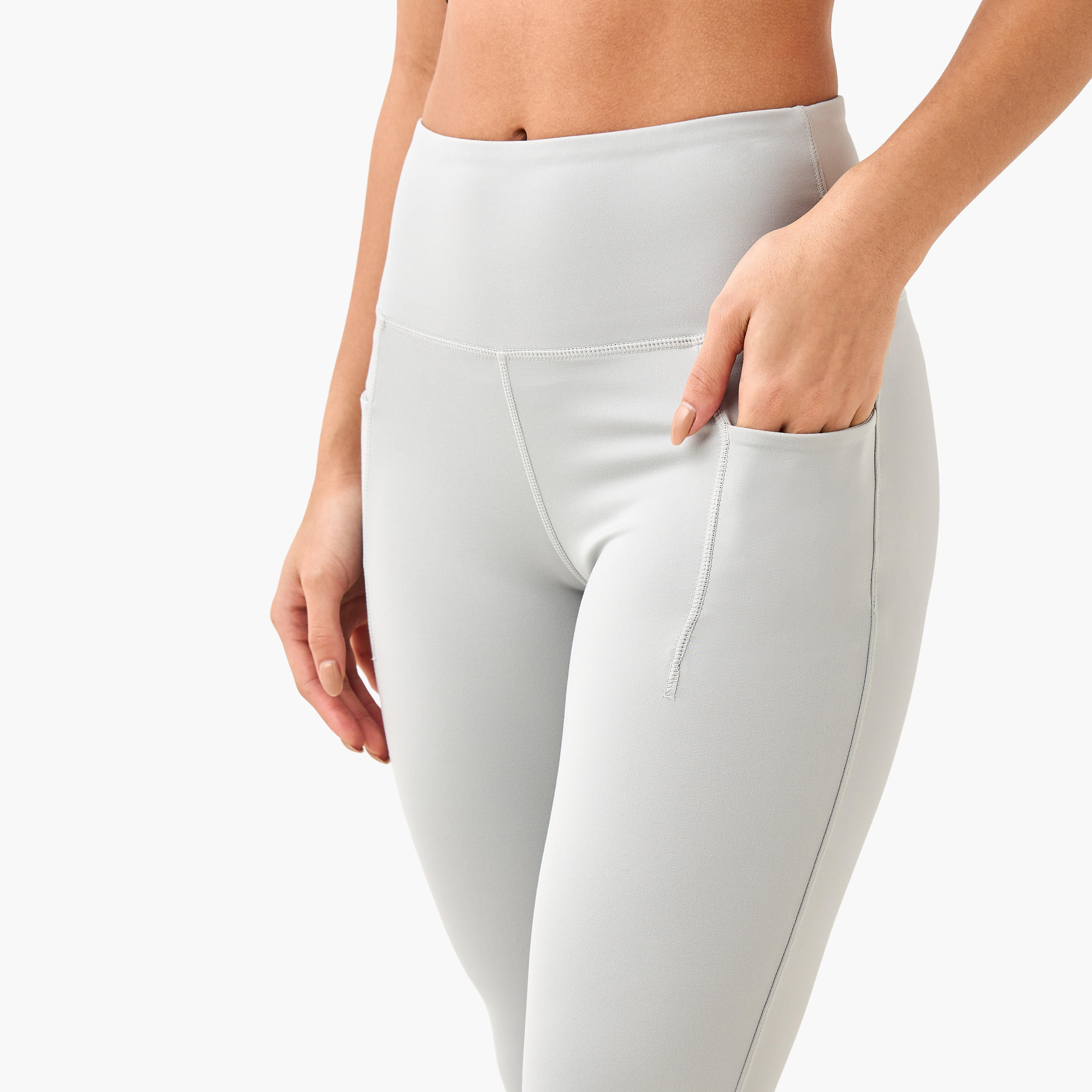 بنطلون ليقنز ضيق وواسع من الأسفل وعالي المرونة للنساء من كابا-sports-women-clothing-activewearleggings-image-4