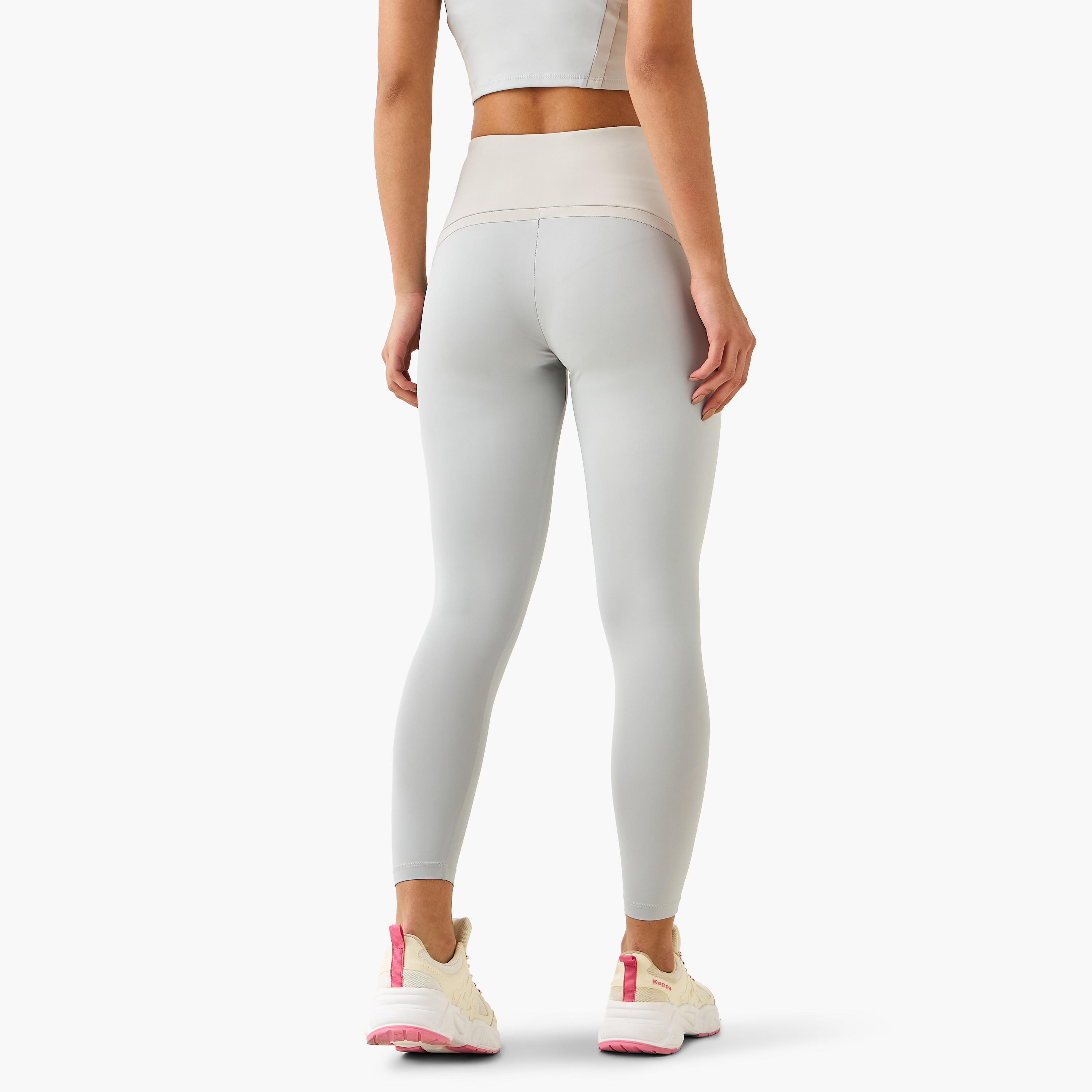 بنطلون ليقنز بتصميم قوالب ملونة للنساء من كابا-sports-women-clothing-activewearleggings-image-2