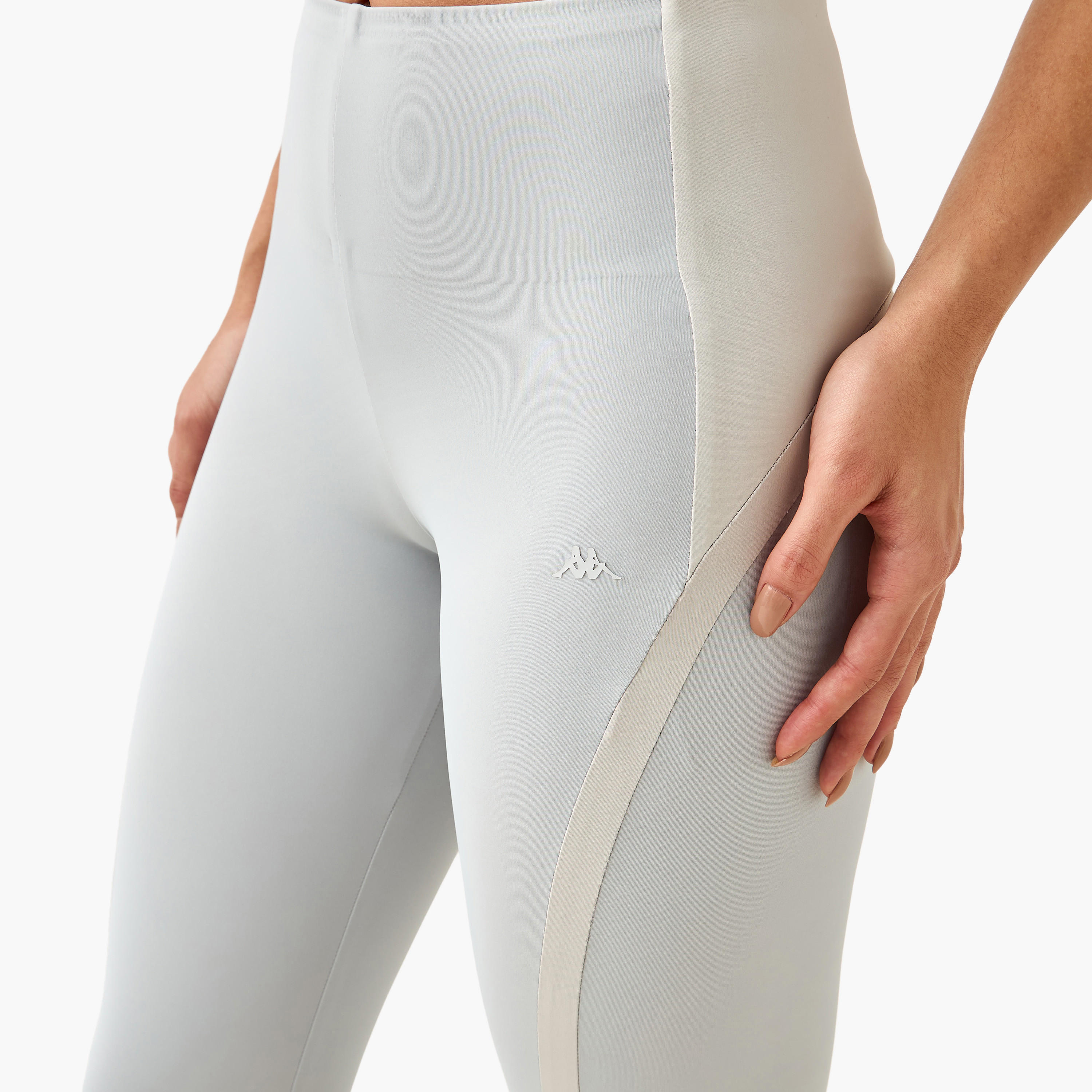 بنطلون ليقنز بتصميم قوالب ملونة للنساء من كابا-sports-women-clothing-activewearleggings-image-1