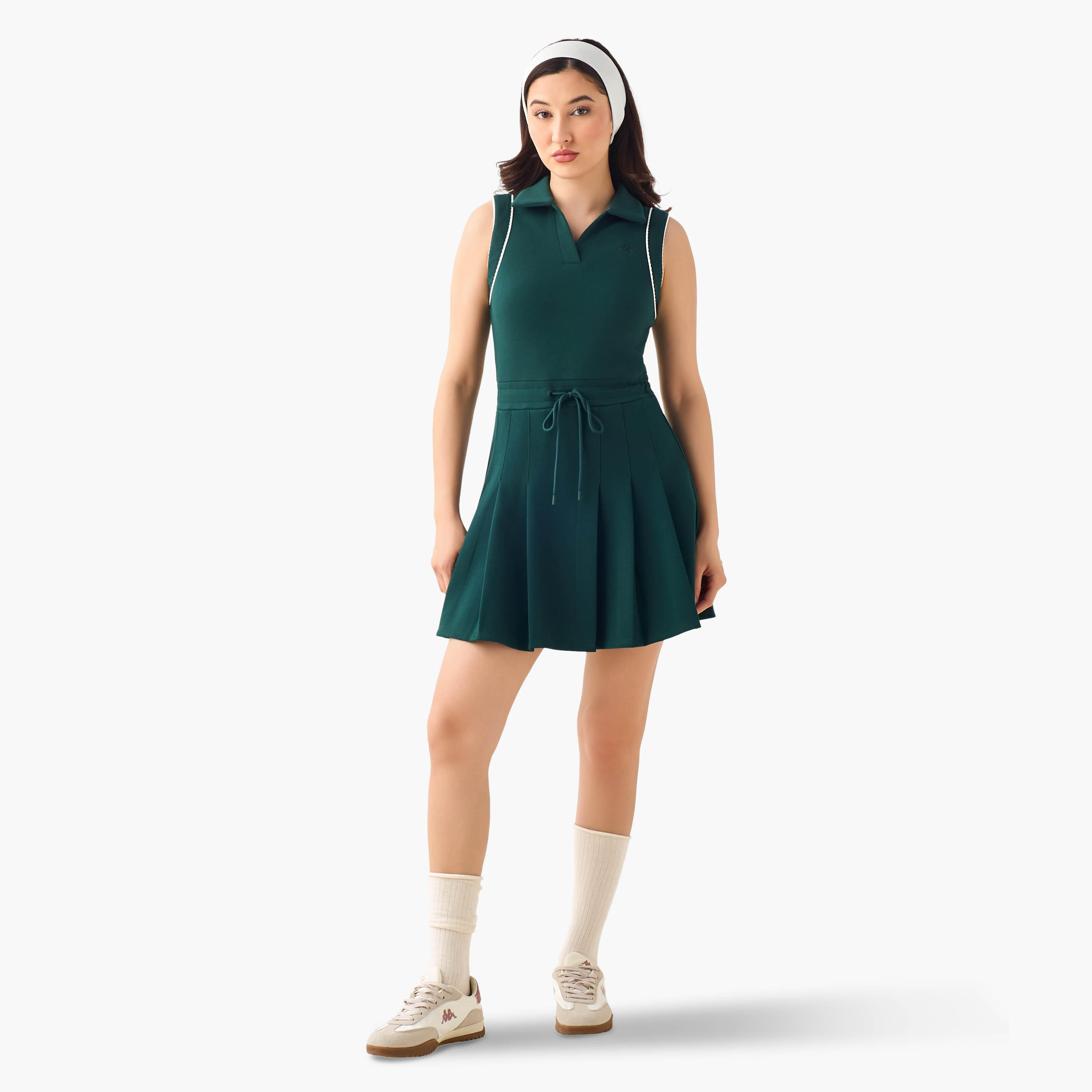 Kappa Women Pique Tennis Dress-women-clothing-tshirts-image-2