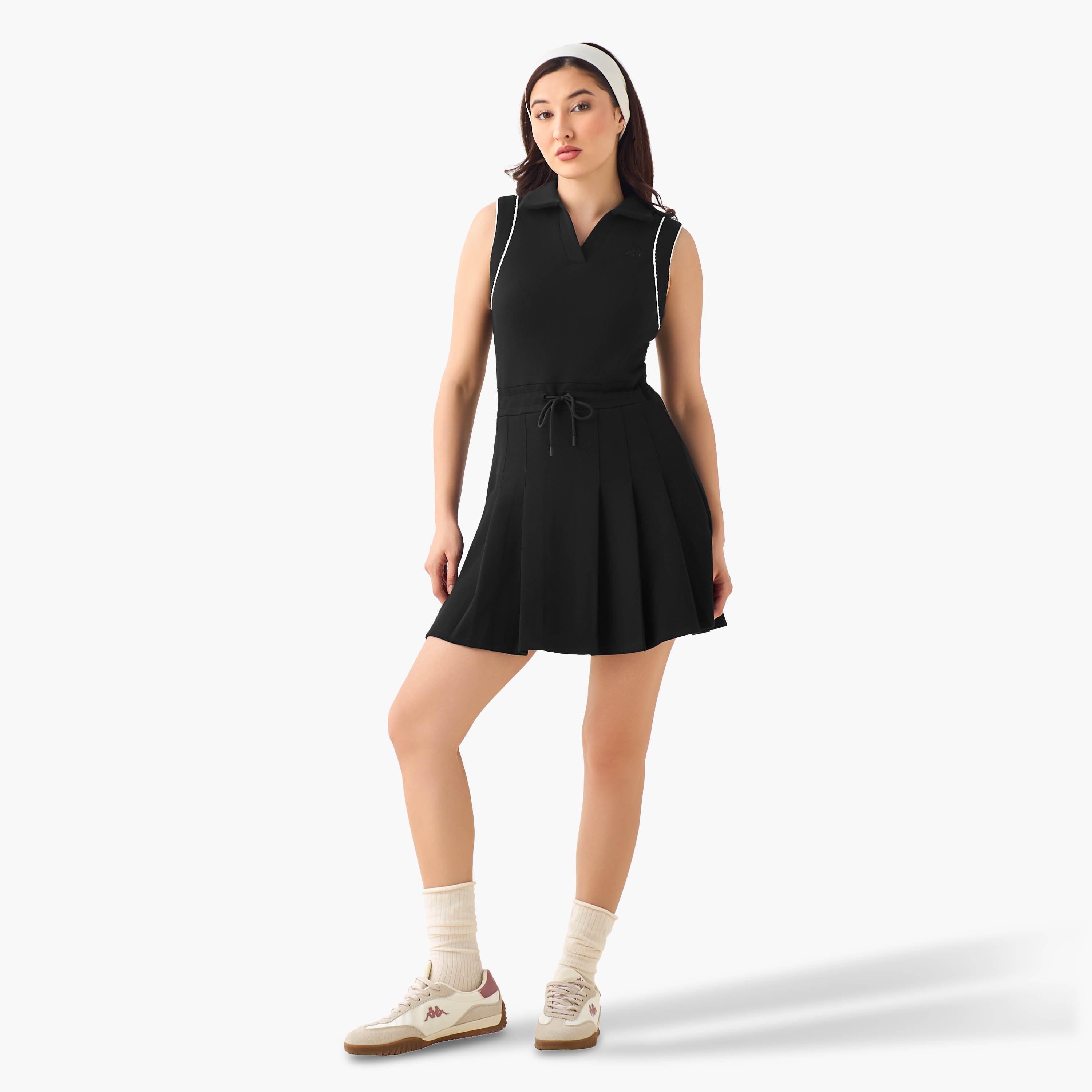 فستان تنس بيكيه للنساء من كابا-women-clothing-tshirts-image-2