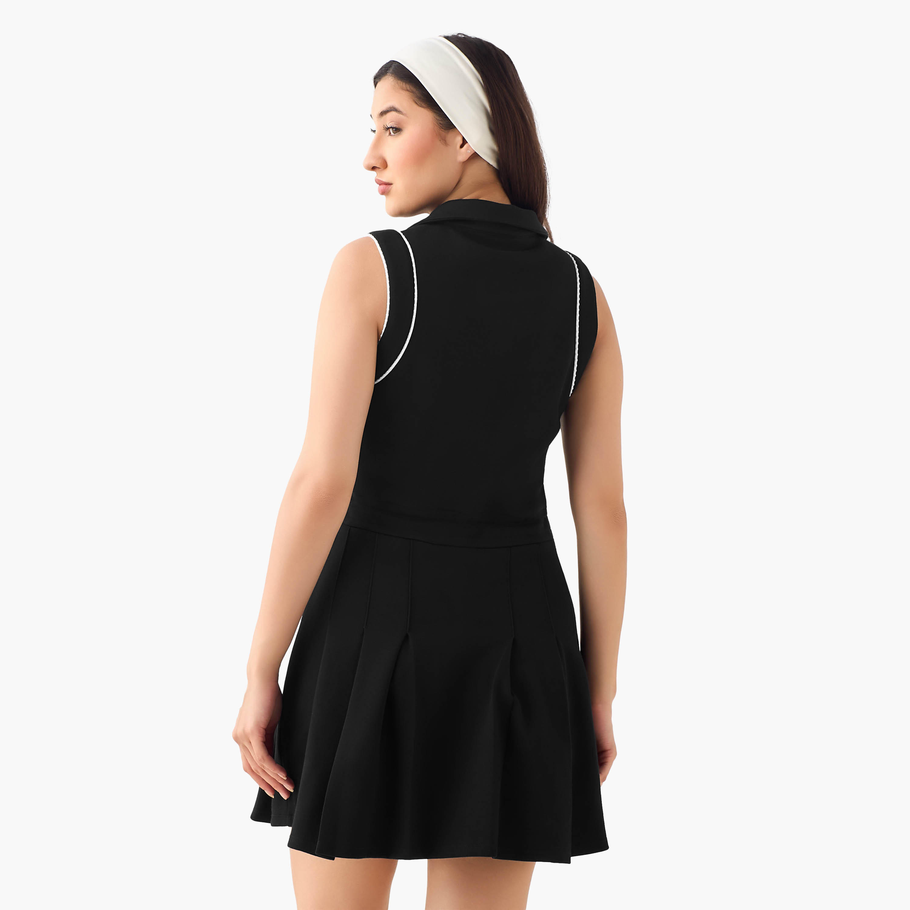 فستان تنس بيكيه للنساء من كابا-women-clothing-tshirts-image-3