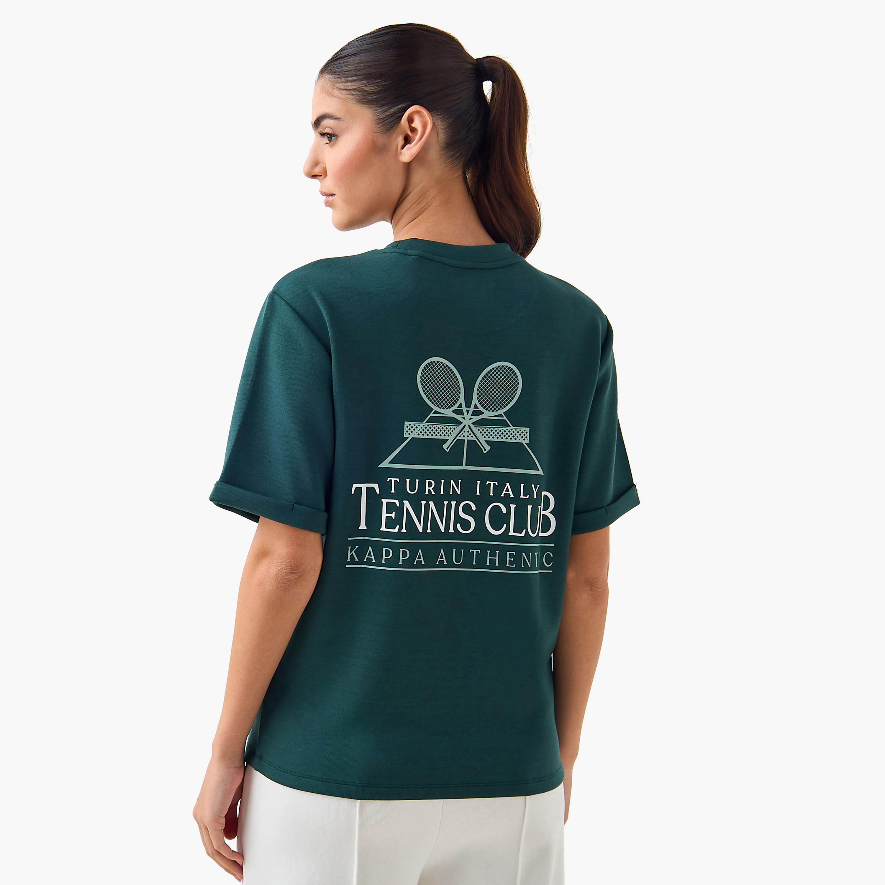Kappa Women Graphic Print T-shirt-women-clothing-tshirts-image-1