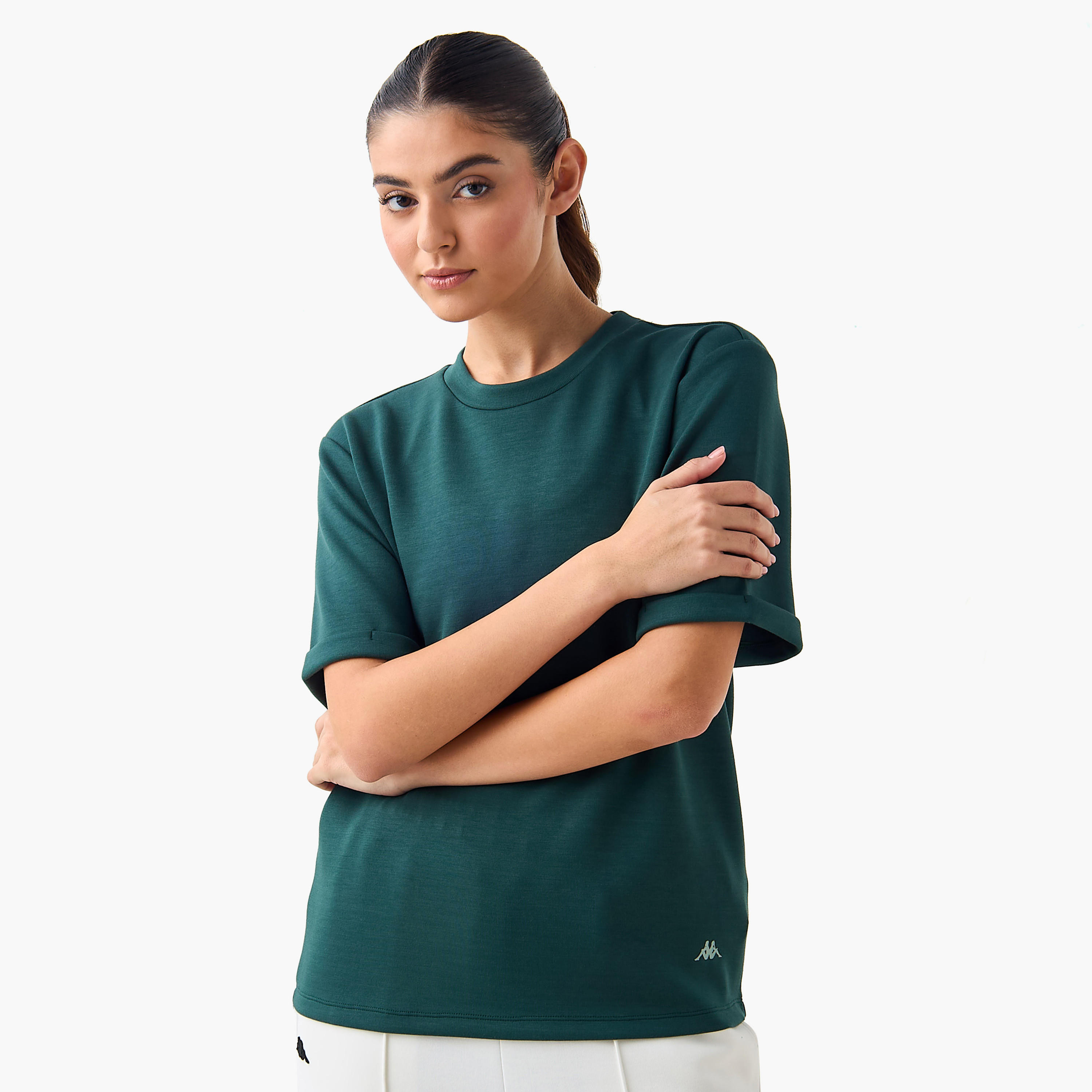 Kappa Women Graphic Print T-shirt-women-clothing-tshirts-image-5