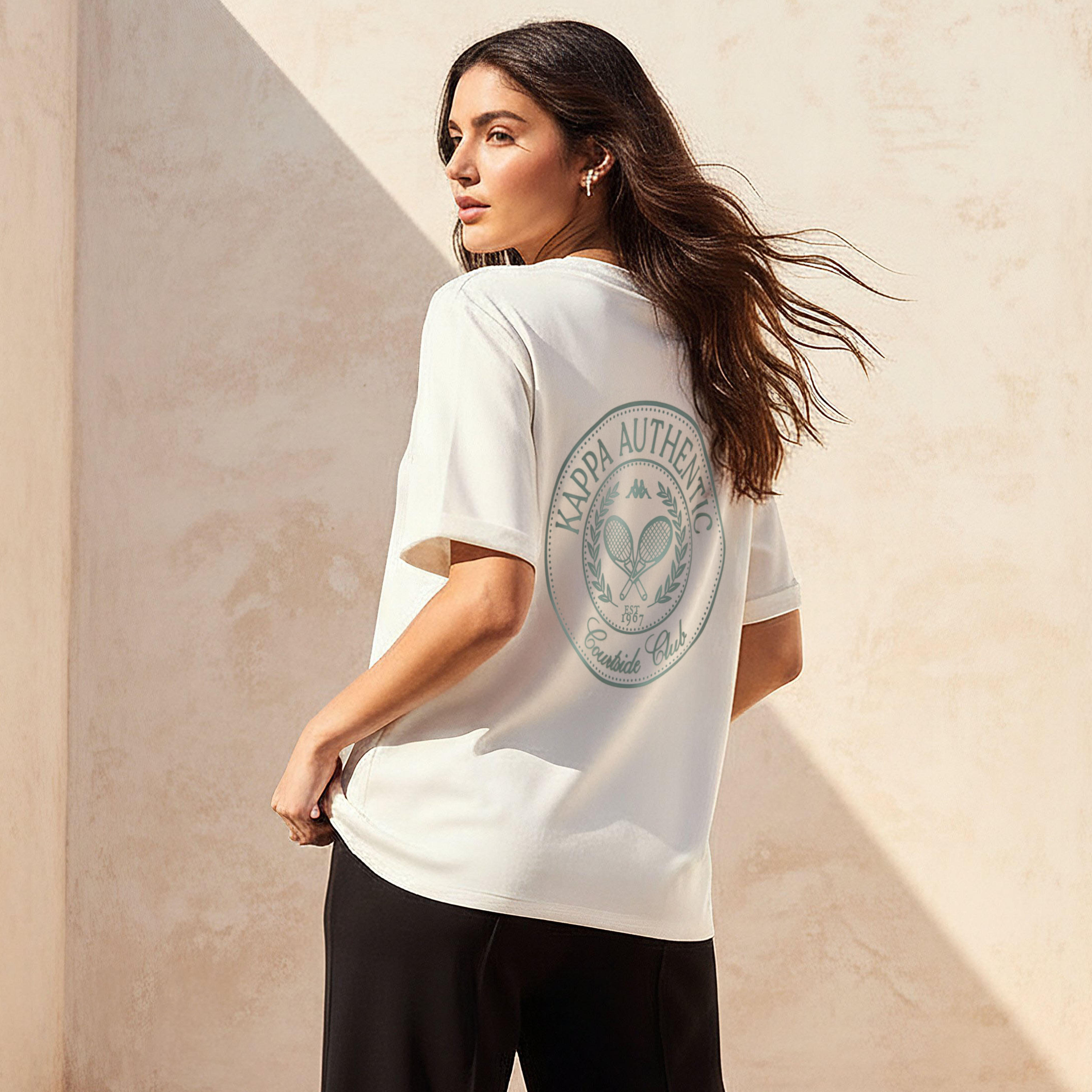 Kappa Women Graphic Print T-shirt-women-clothing-tshirts-image-1
