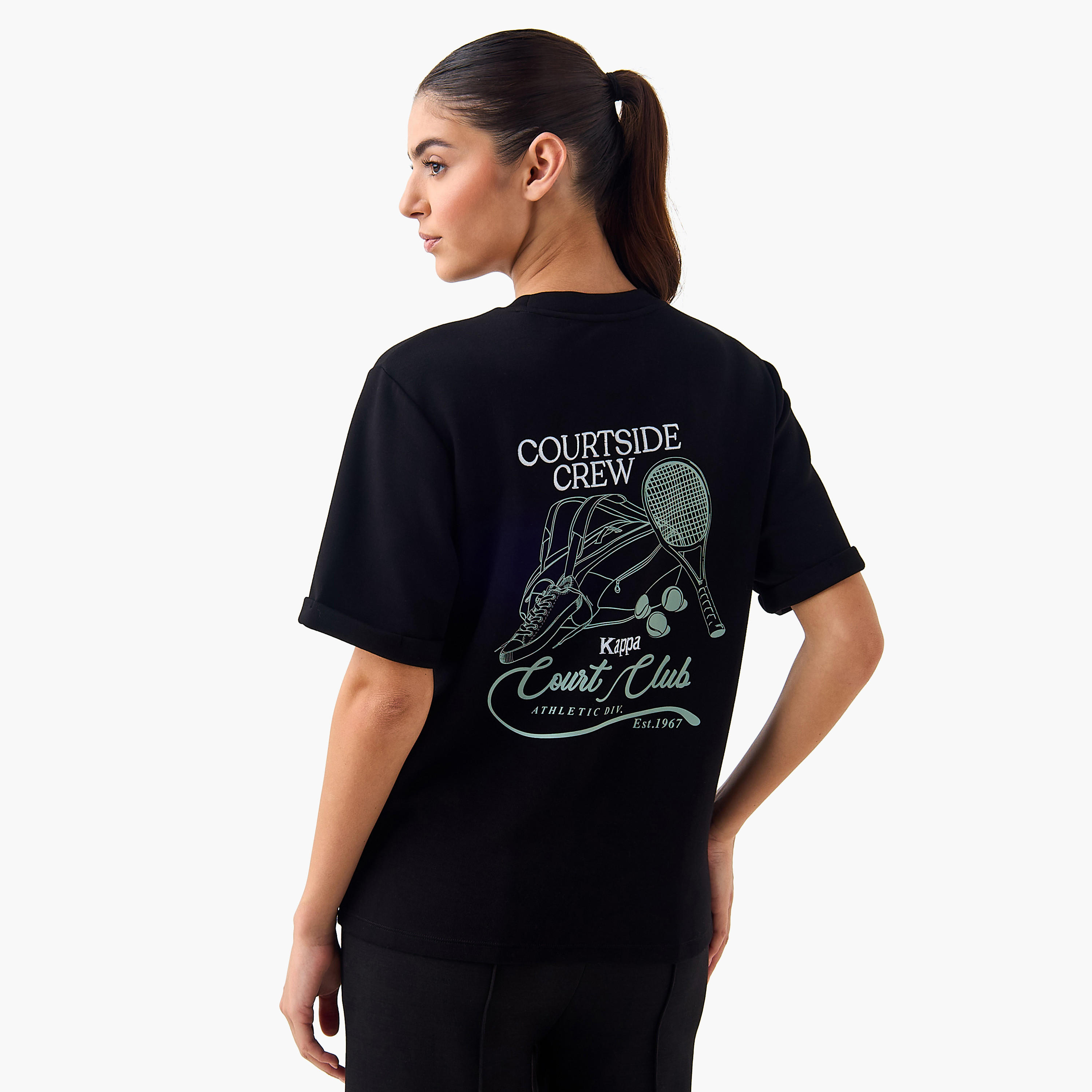 تيشيرت بطبعات جرافيك للنساء من كابا-women-clothing-tshirts-image-4