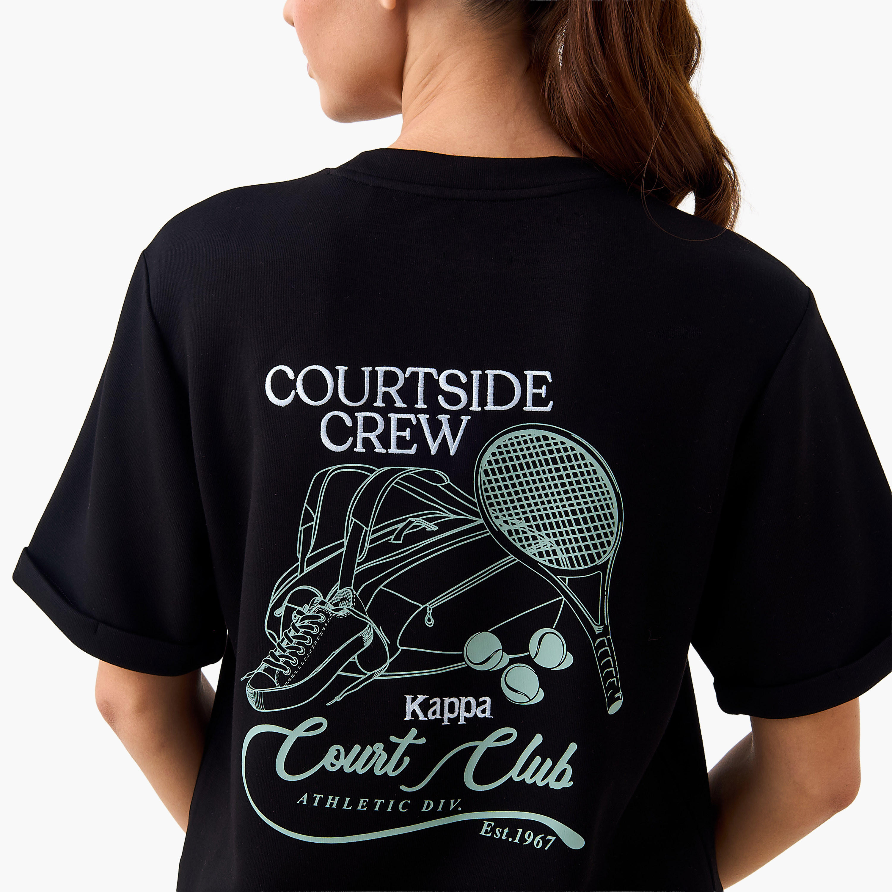 Kappa Women Graphic Print T-shirt-women-clothing-tshirts-image-7