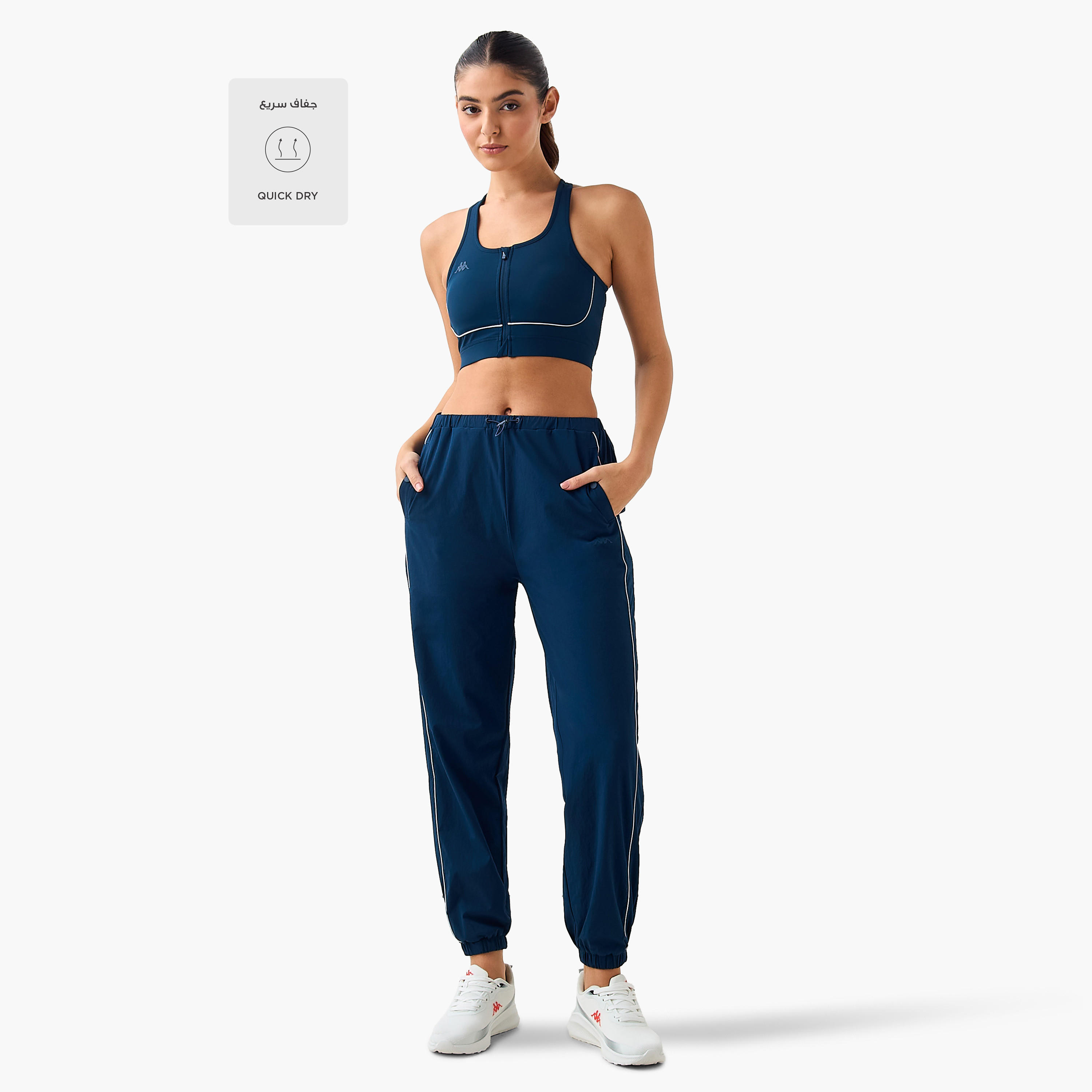 صدرية رياضية متوسطة الدعم للنساء من كابا-women-clothing-lingerie-bras-image-2